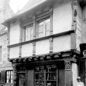 Maison de bois, Rue de Ploubazlanec à Paimpol