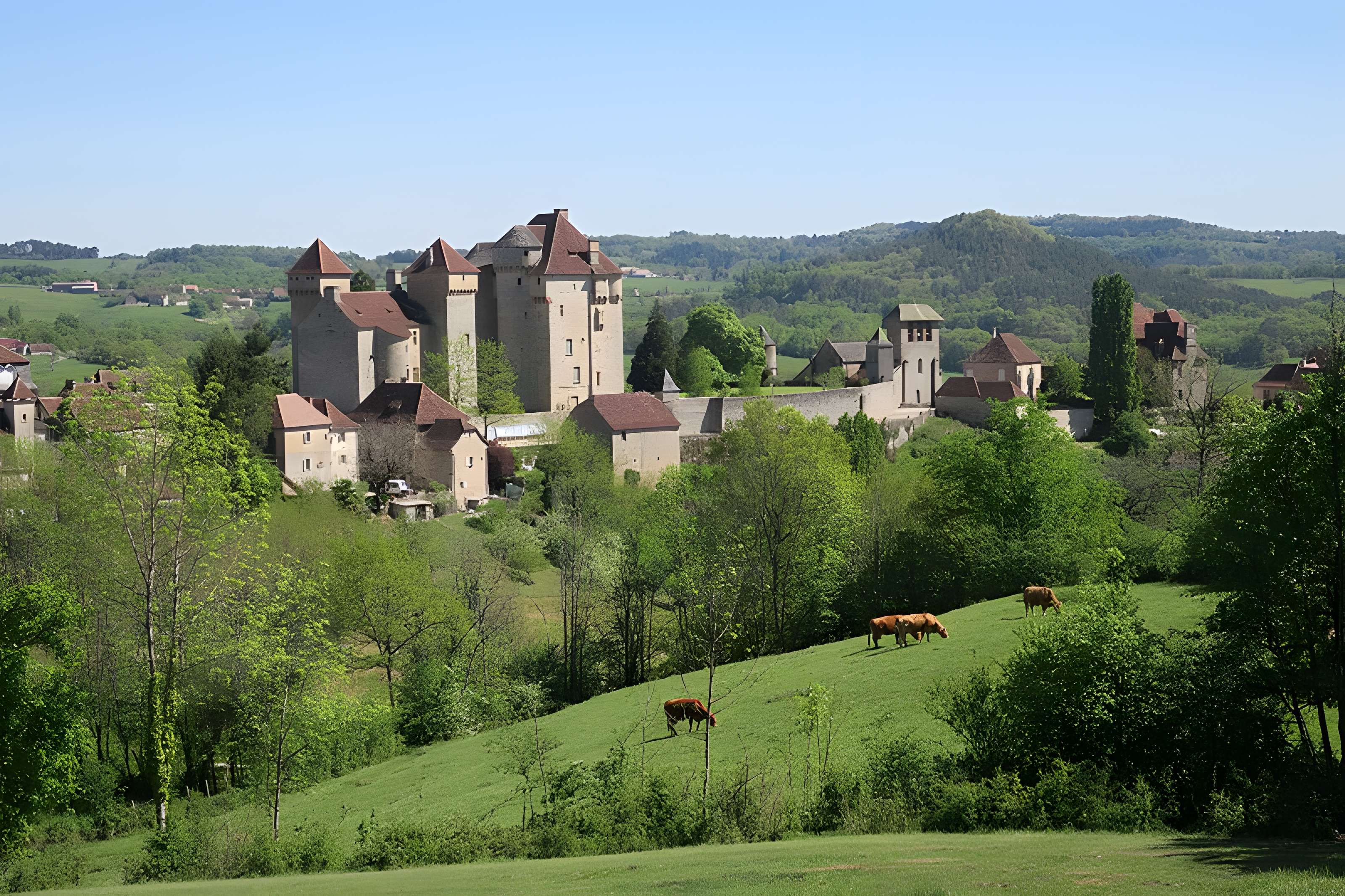 Châteaux de Saint-Hilaire et des Plas