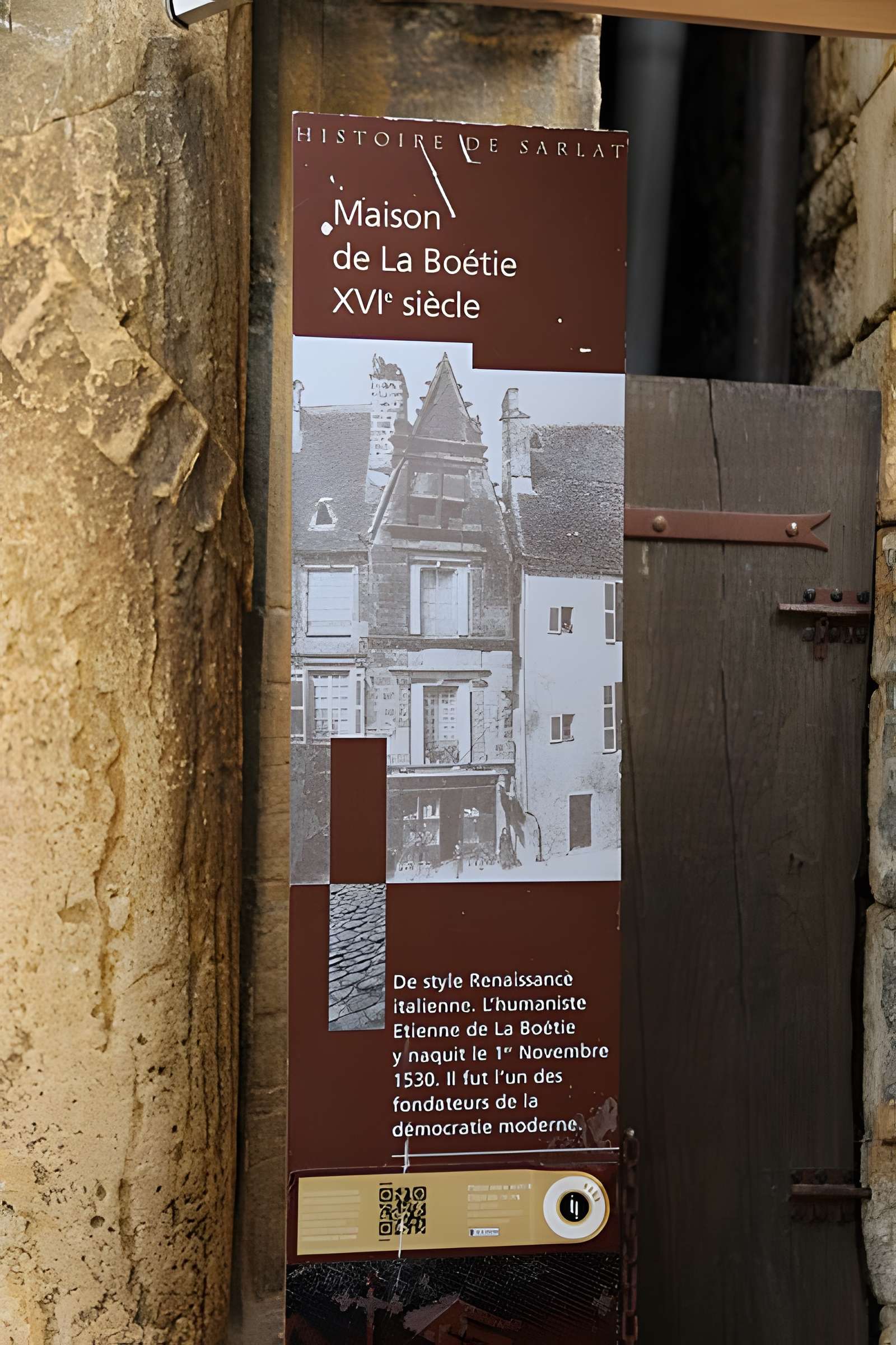 Maison de La Boétie à Sarlat-la-Canéda