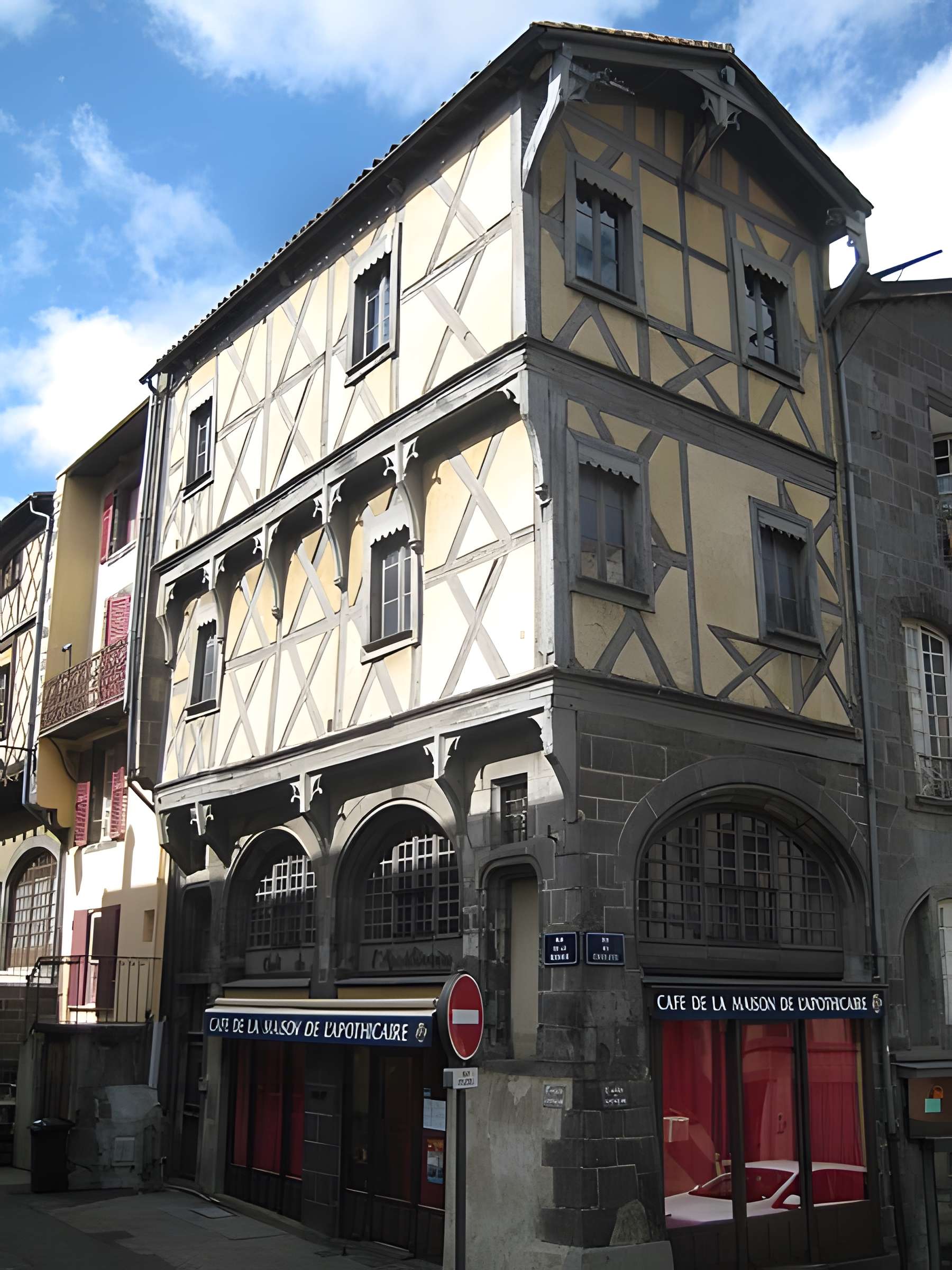 Maison dite de l'Apothicaire, à Montferrand