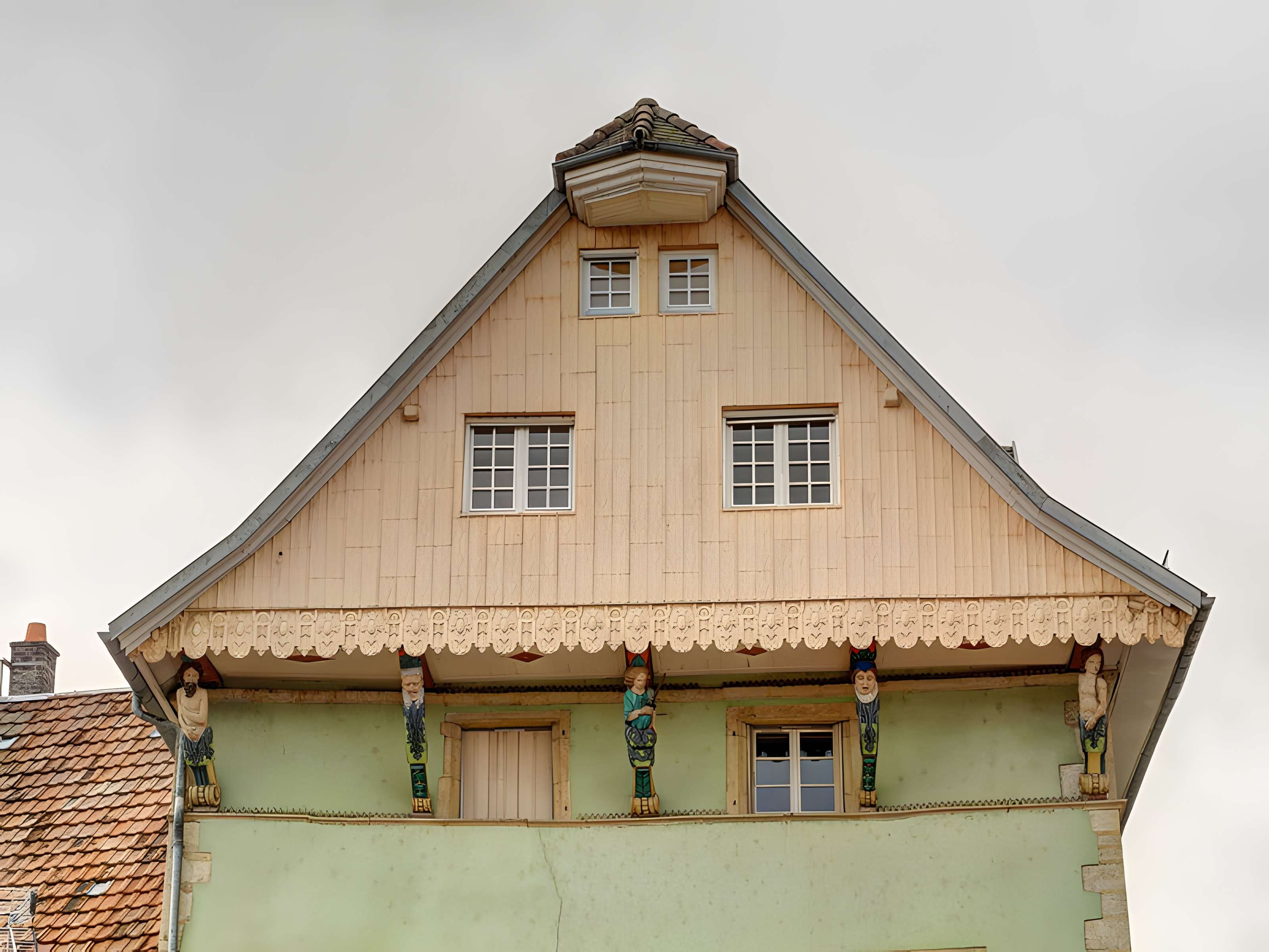 Maison des Cariatides de Delle