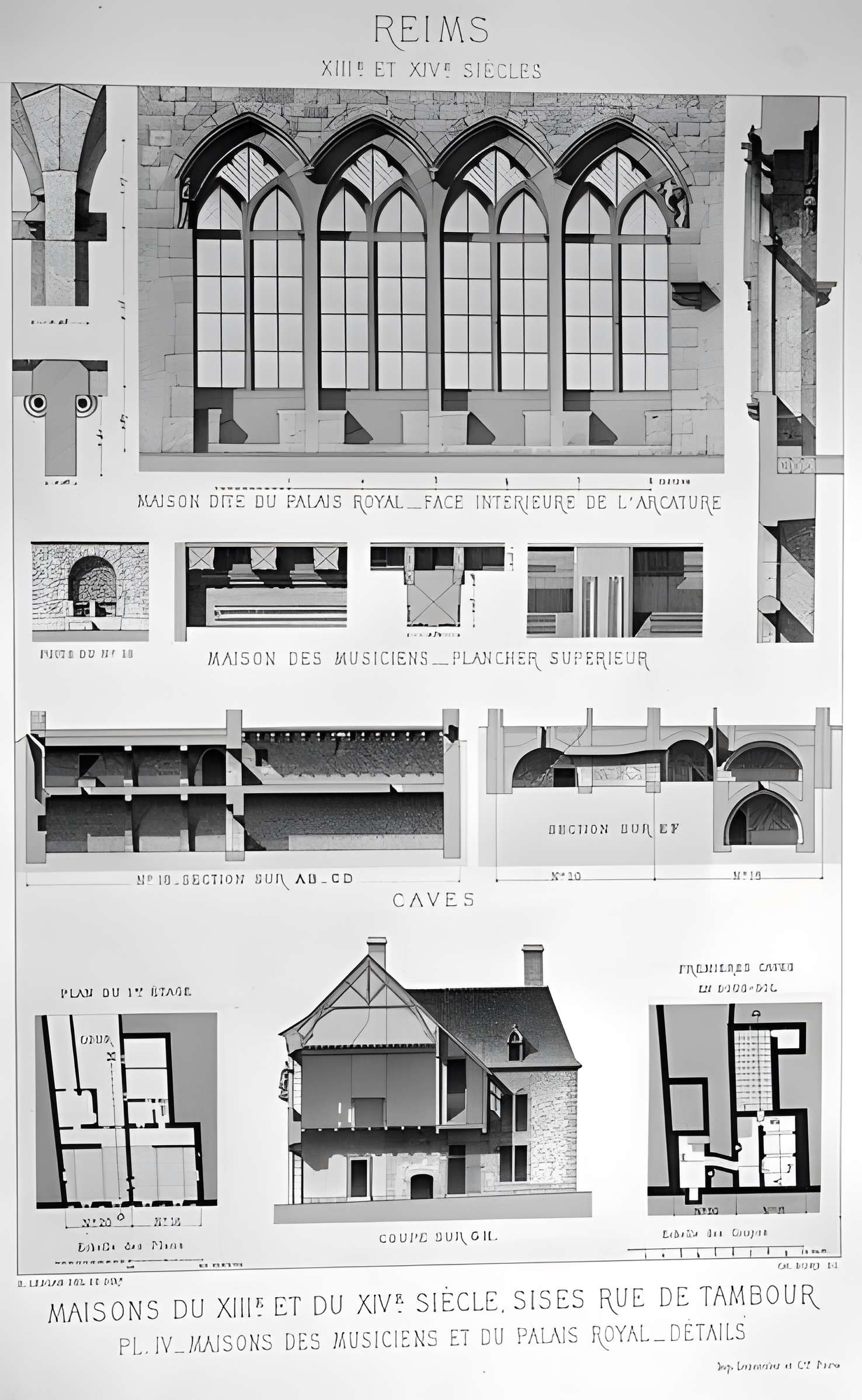 Maison des comtes de Champagne à Reims