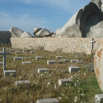 Cimetières militaires et stèle commémorative