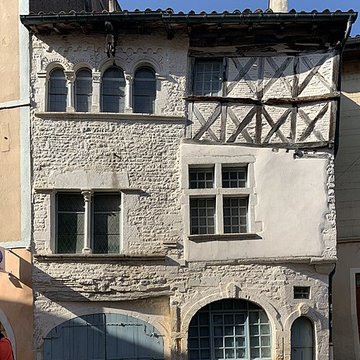 Maison romane, 15 Rue Lamartine à Cluny