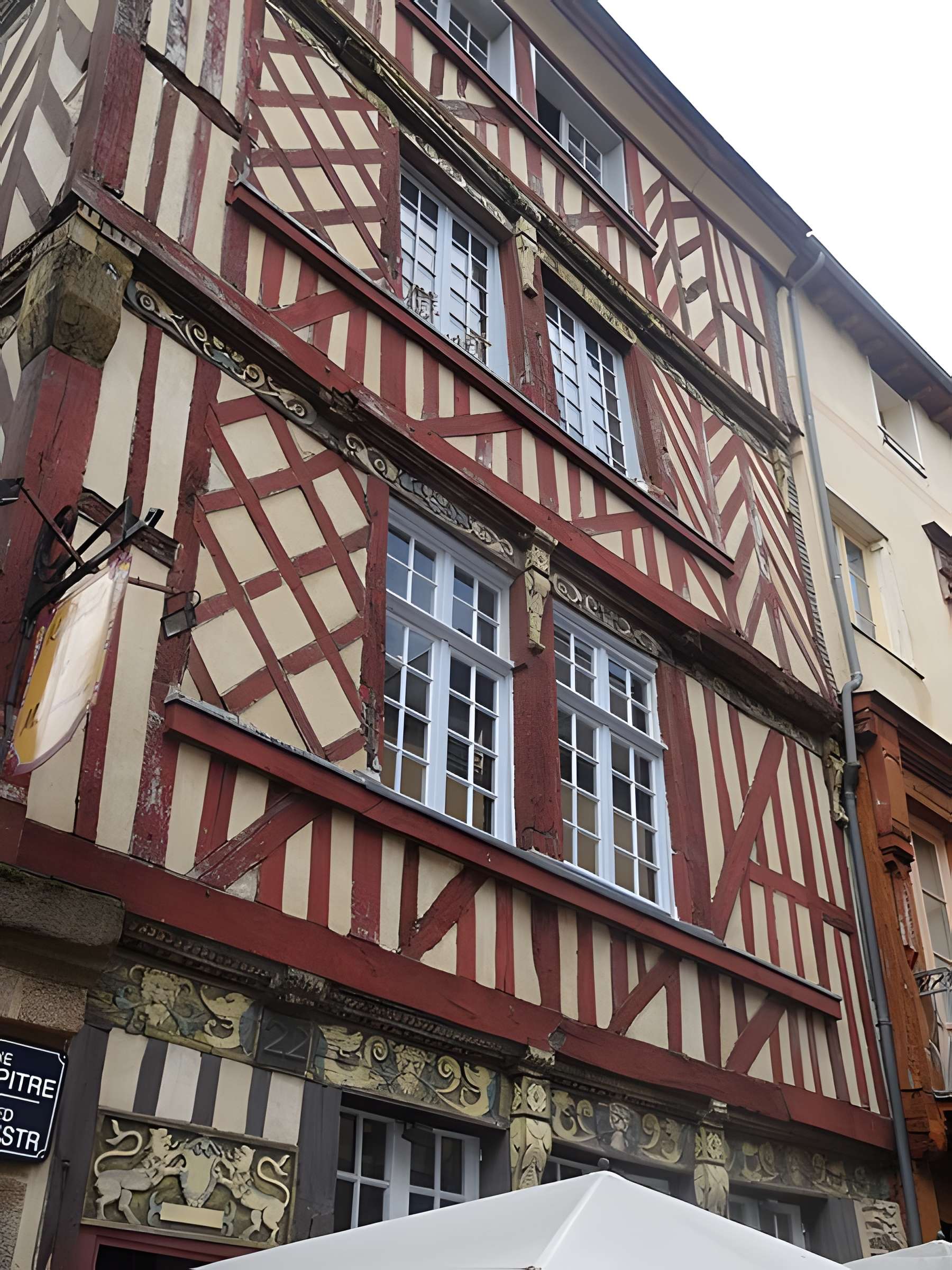 Maison, 22 Rue du Chapitre à Rennes