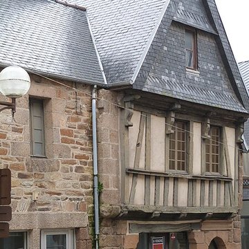 Maisons à pans de bois, Rue des Capucins à Lannion
