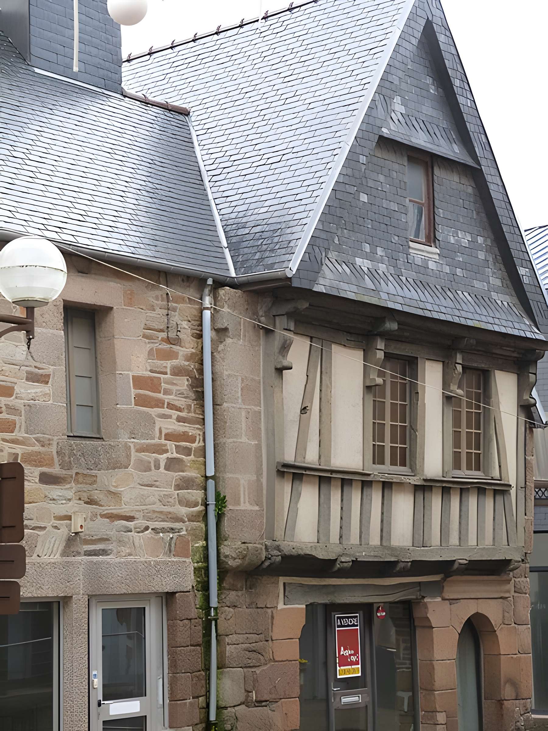 Maisons à pans de bois, Rue des Capucins à Lannion