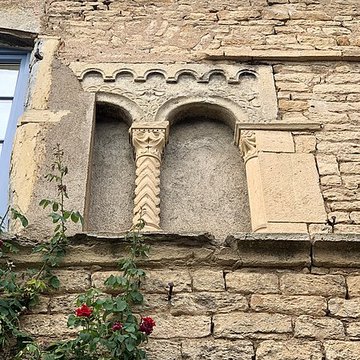 Maisons romane et gothique à Cluny