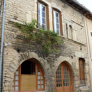 Maisons romane et gothique à Cluny