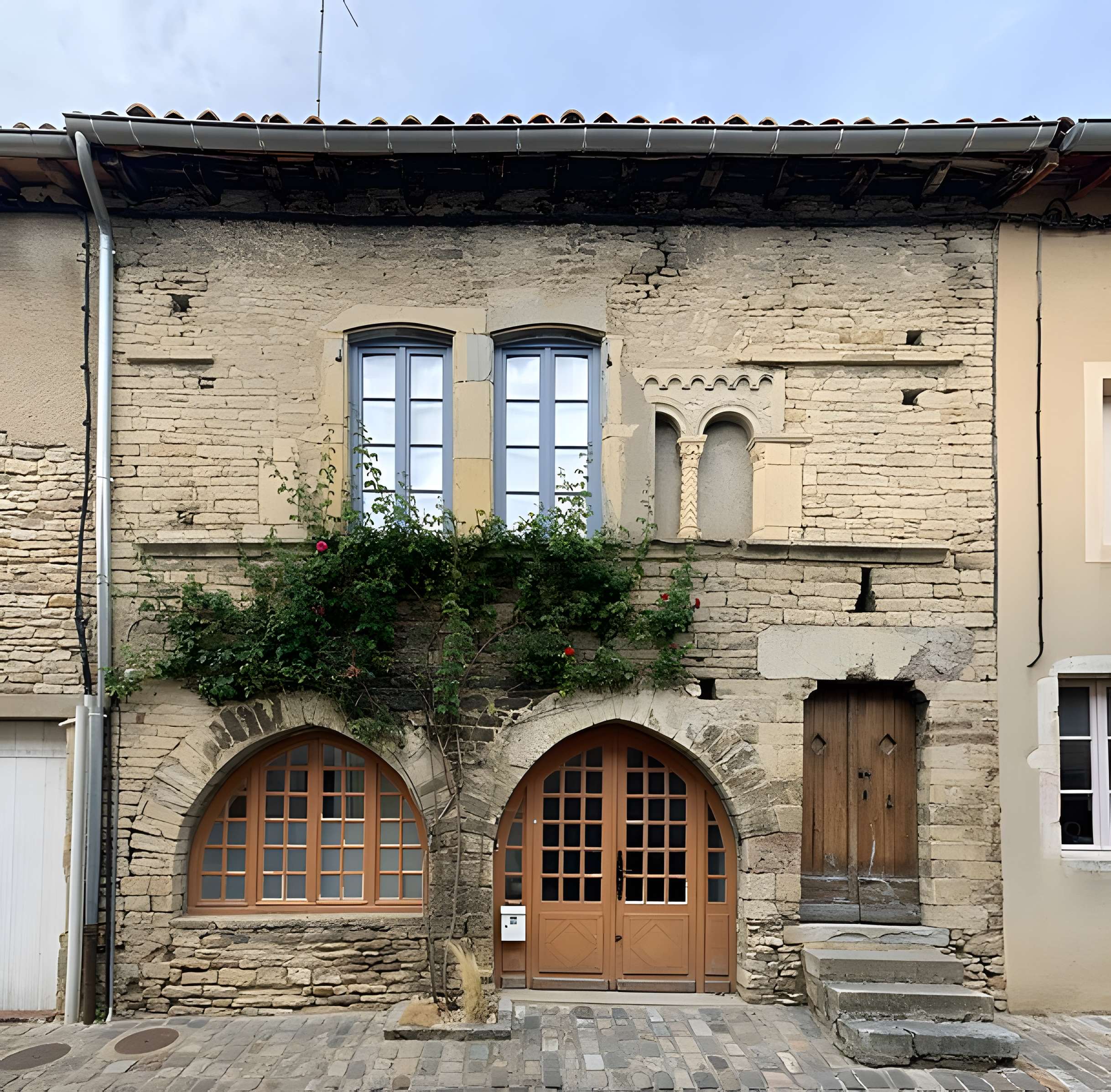 Maisons romane et gothique à Cluny
