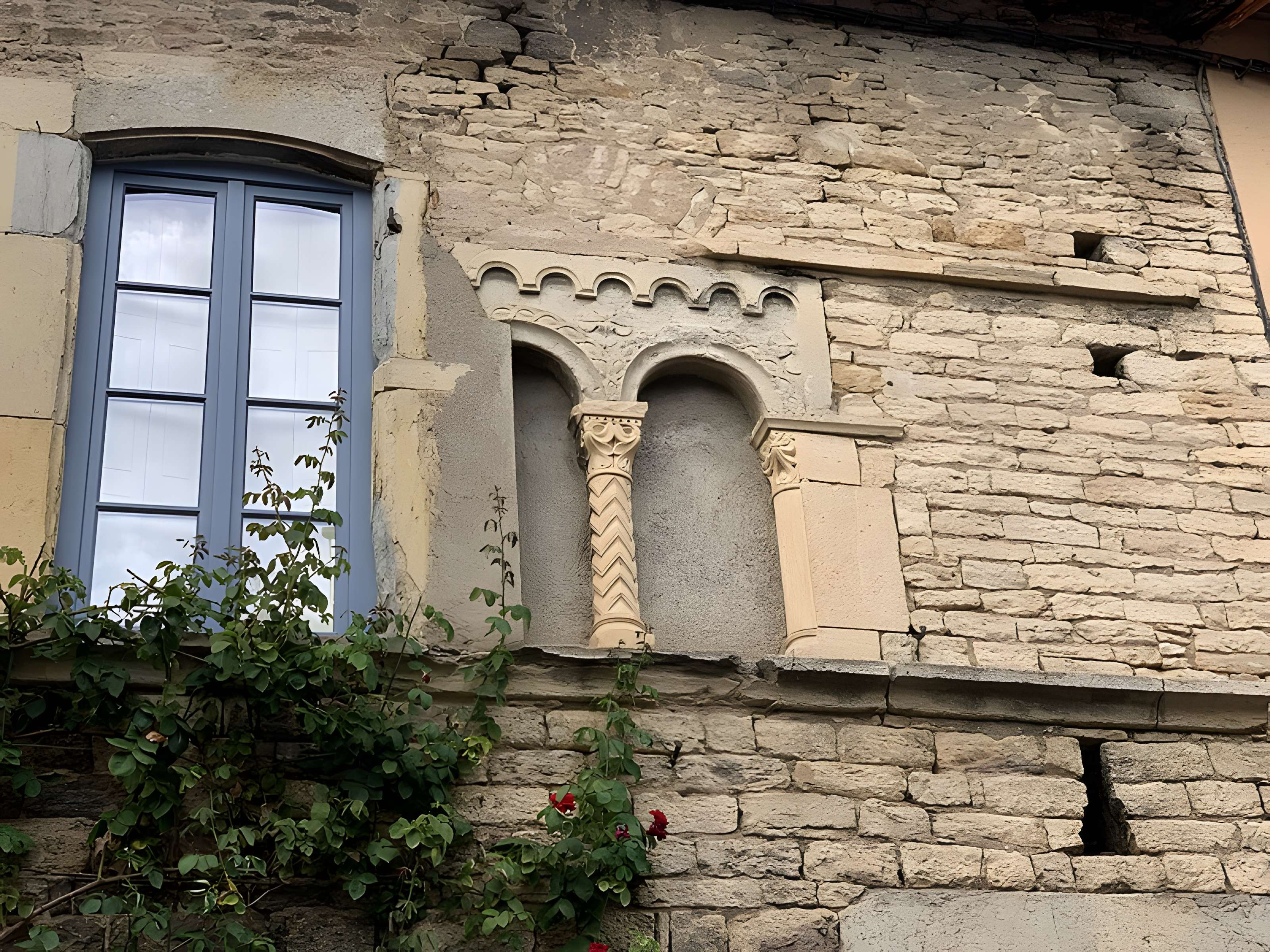 Maisons romane et gothique à Cluny