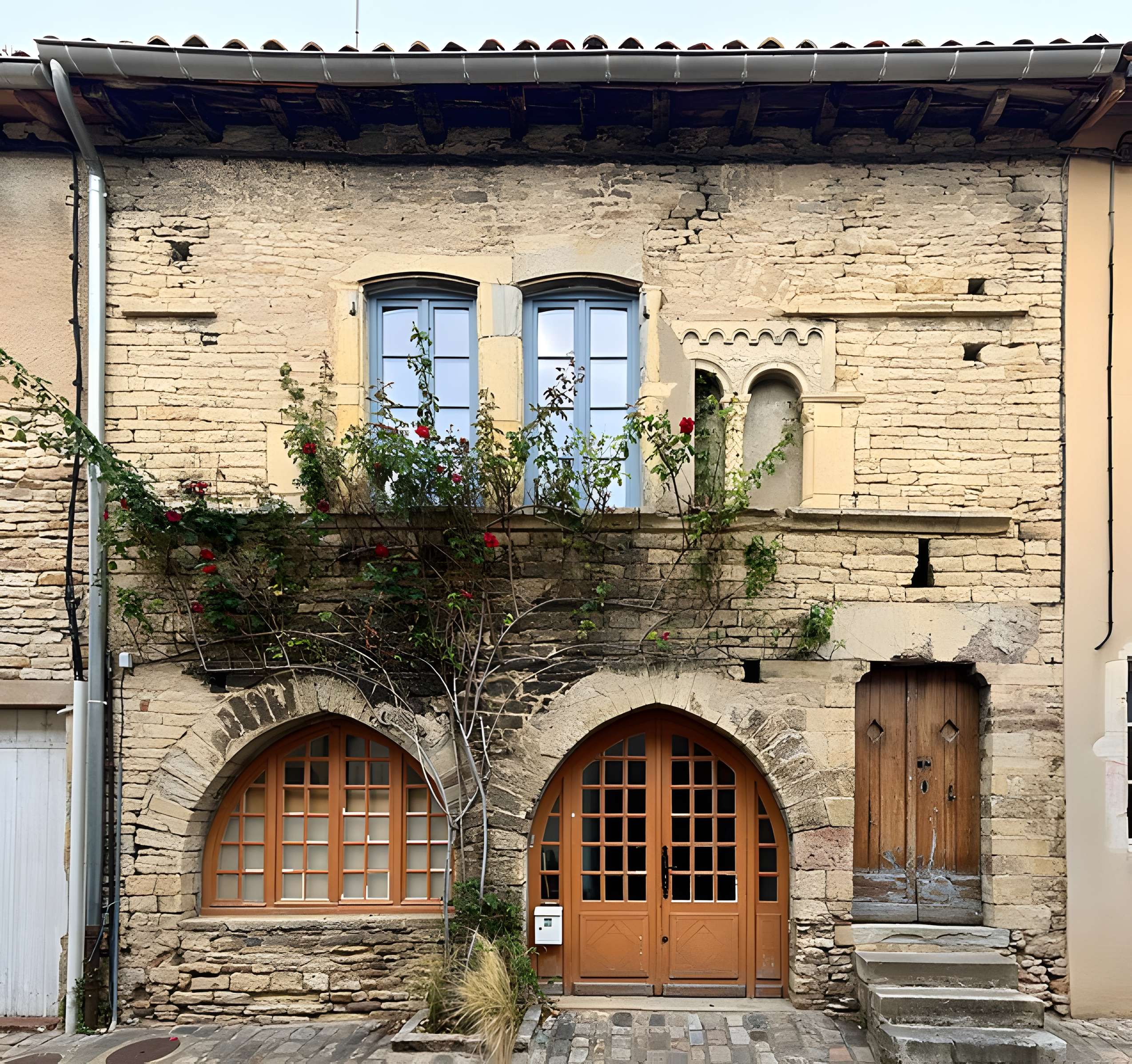 Maisons romane et gothique à Cluny