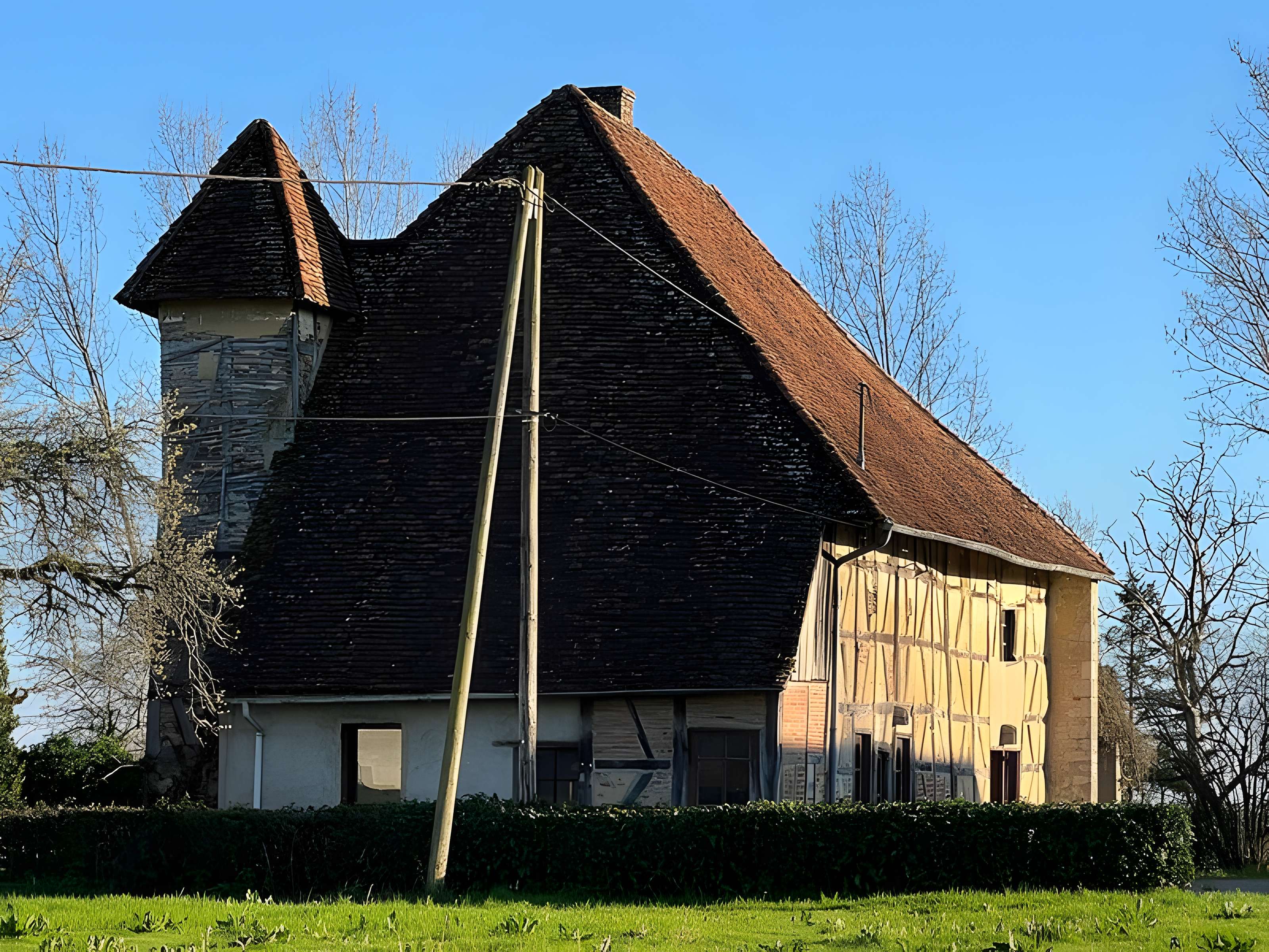 Manoir ferme bressan de Sagy