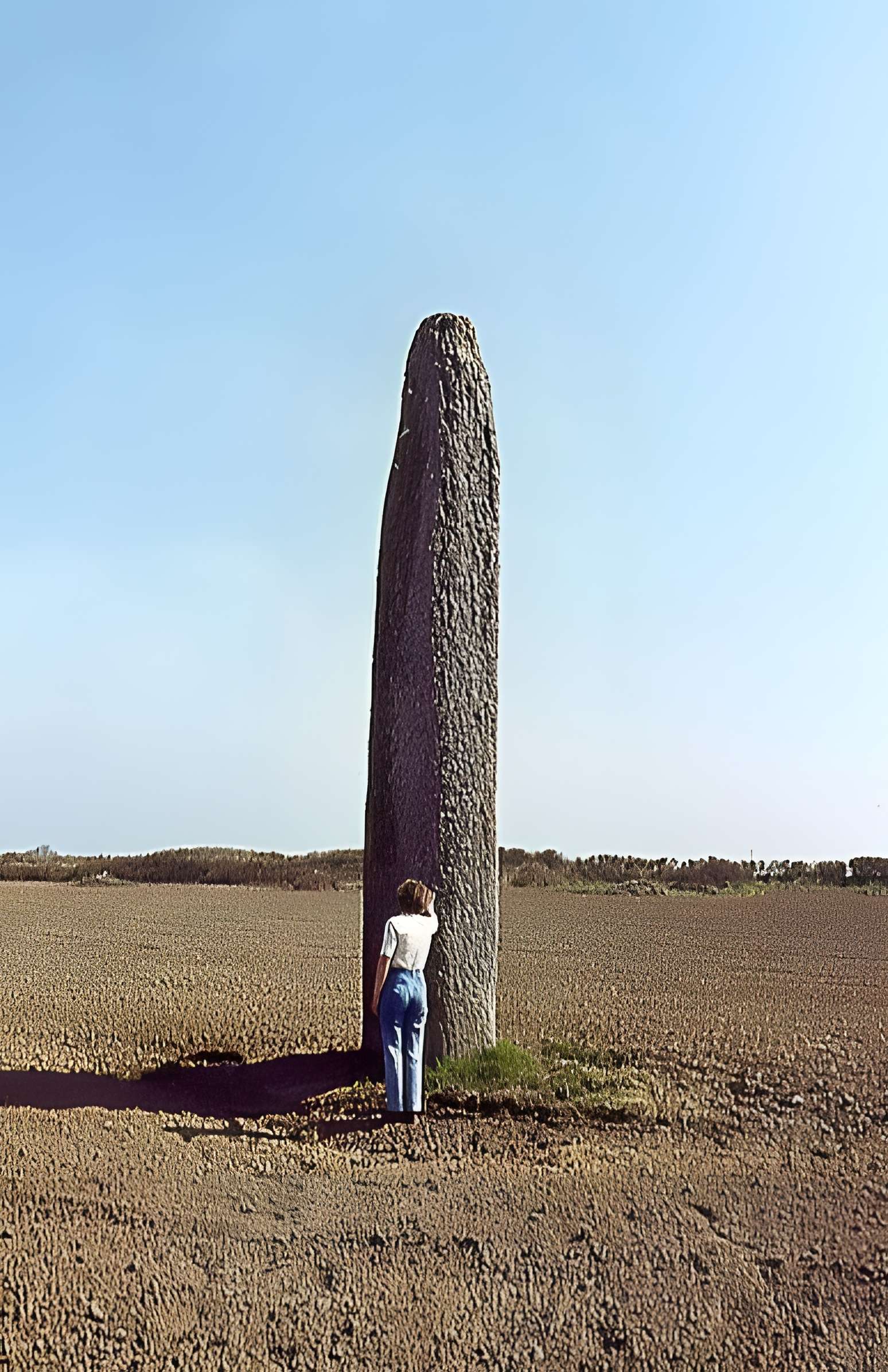Menhir de Kérhouézel à Porspoder