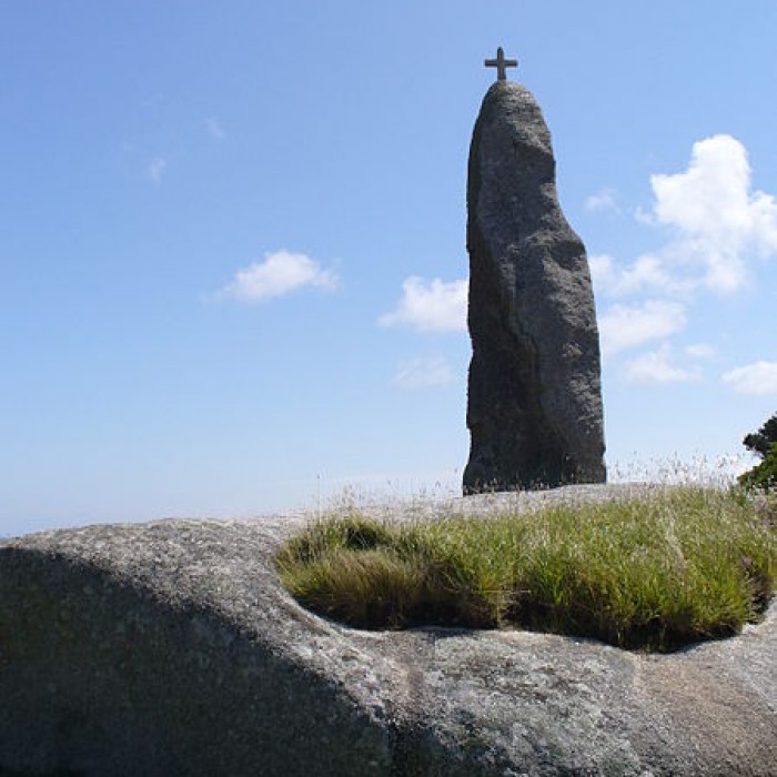 Photo de Menhir de Men Marz à Brignogan-Plages