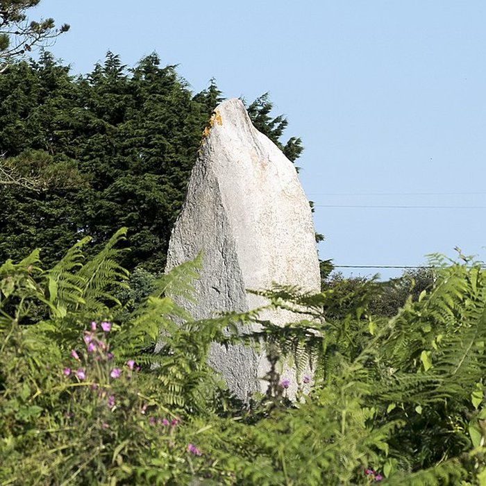 Photo de Menhir de Men Marz à Brignogan-Plages