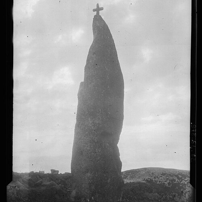 Photo de Menhir de Men Marz à Brignogan-Plages