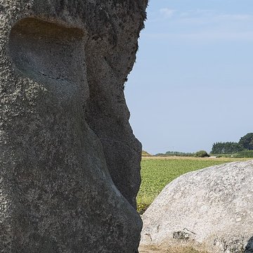 Menhir de Men Marz à Brignogan-Plages