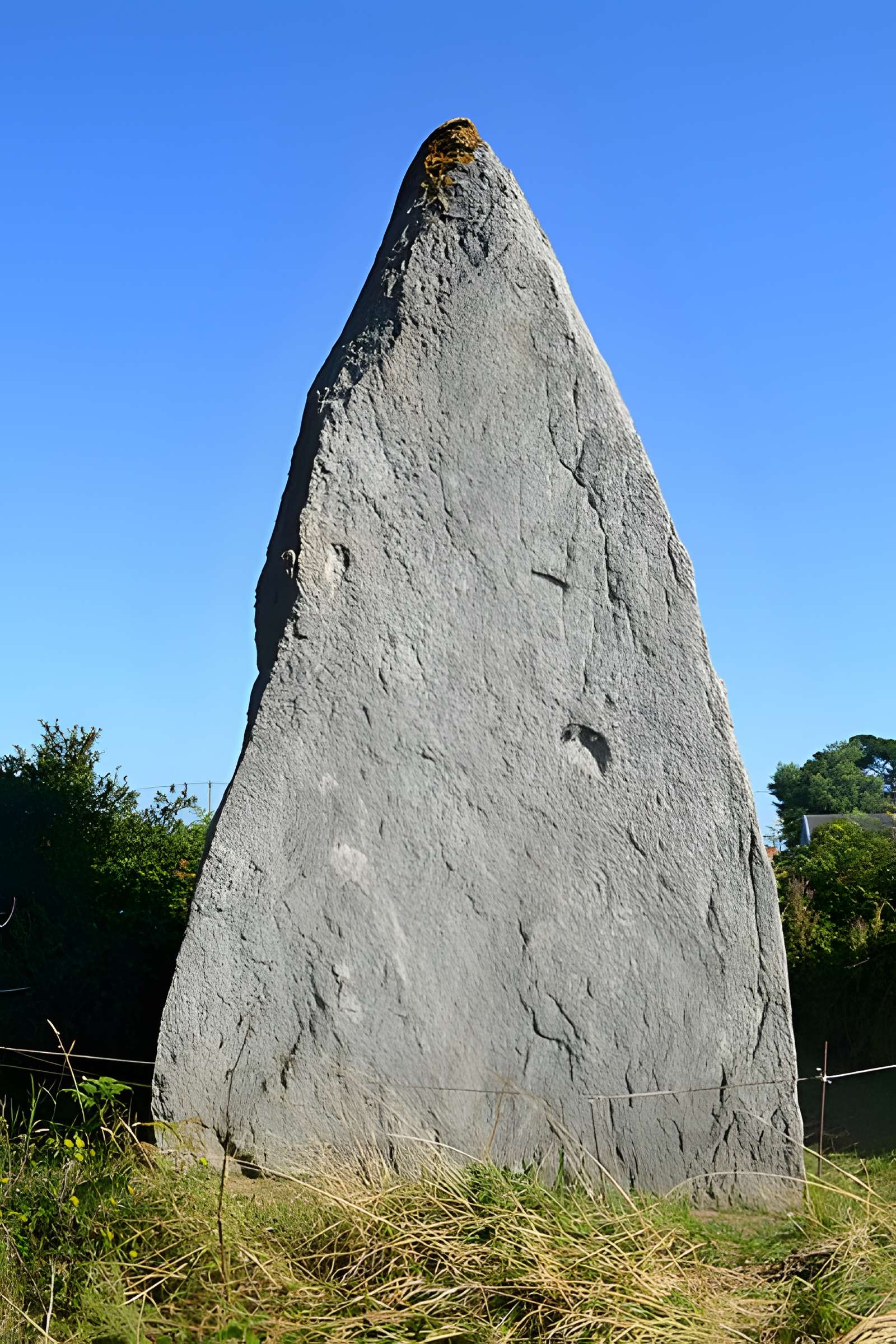 Menhir de Men Marz à Brignogan-Plages