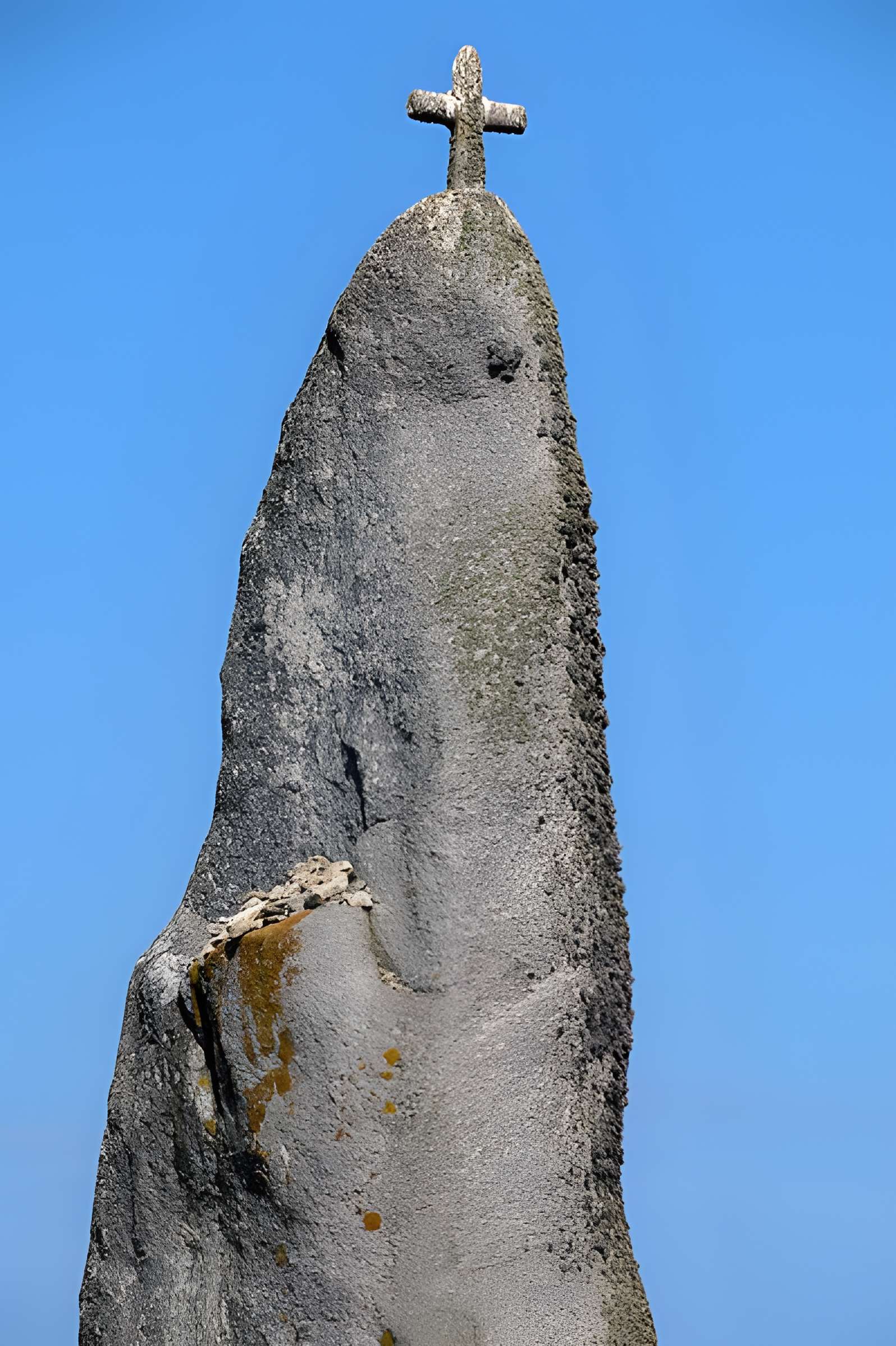 Menhir de Men Marz à Brignogan-Plages