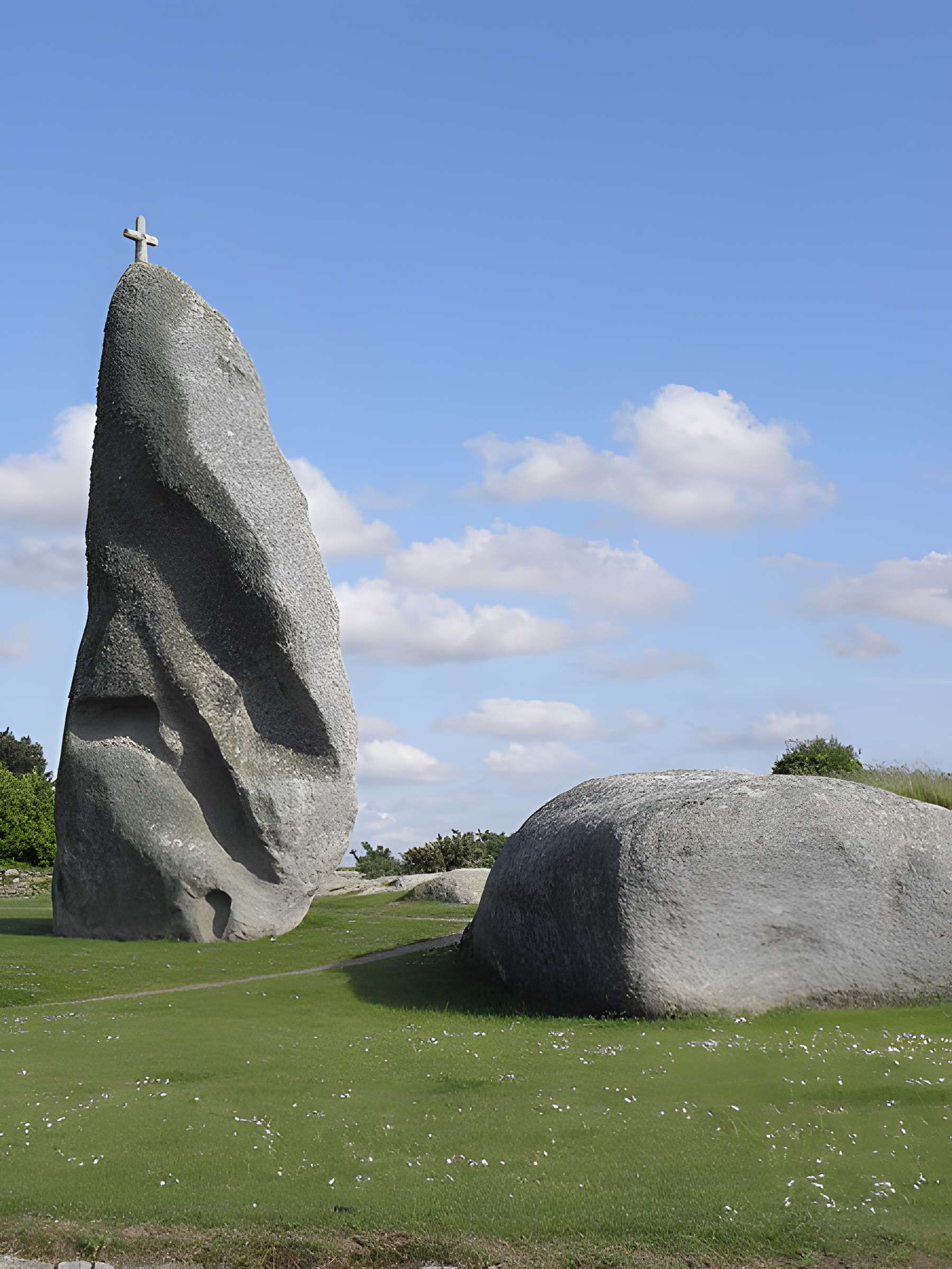 Menhir de Men Marz à Brignogan-Plages