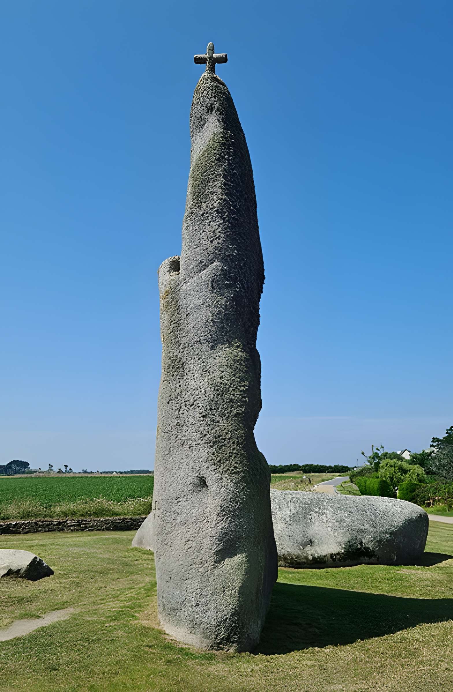 Menhir de Men Marz à Brignogan-Plages