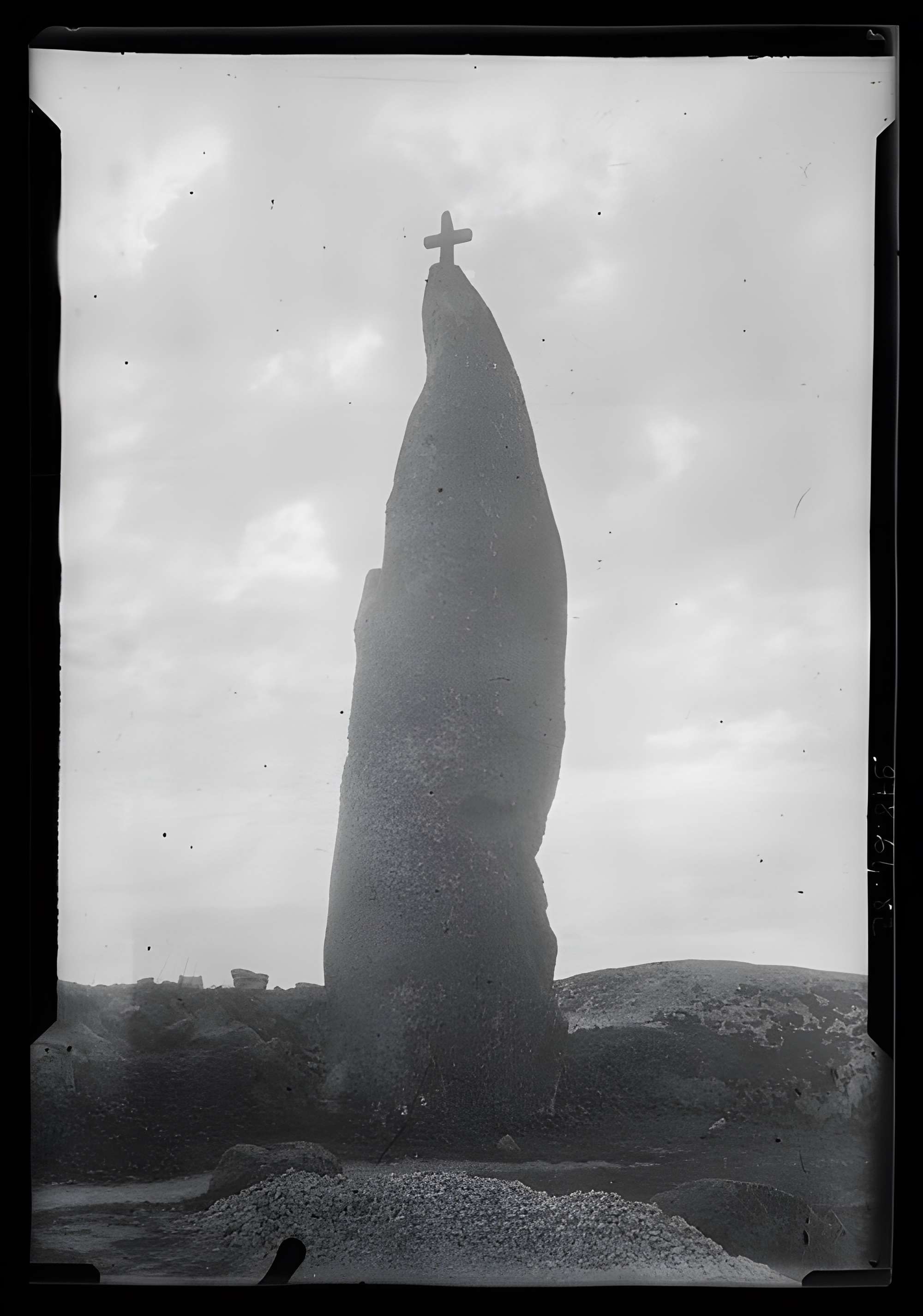 Menhir de Men Marz à Brignogan-Plages