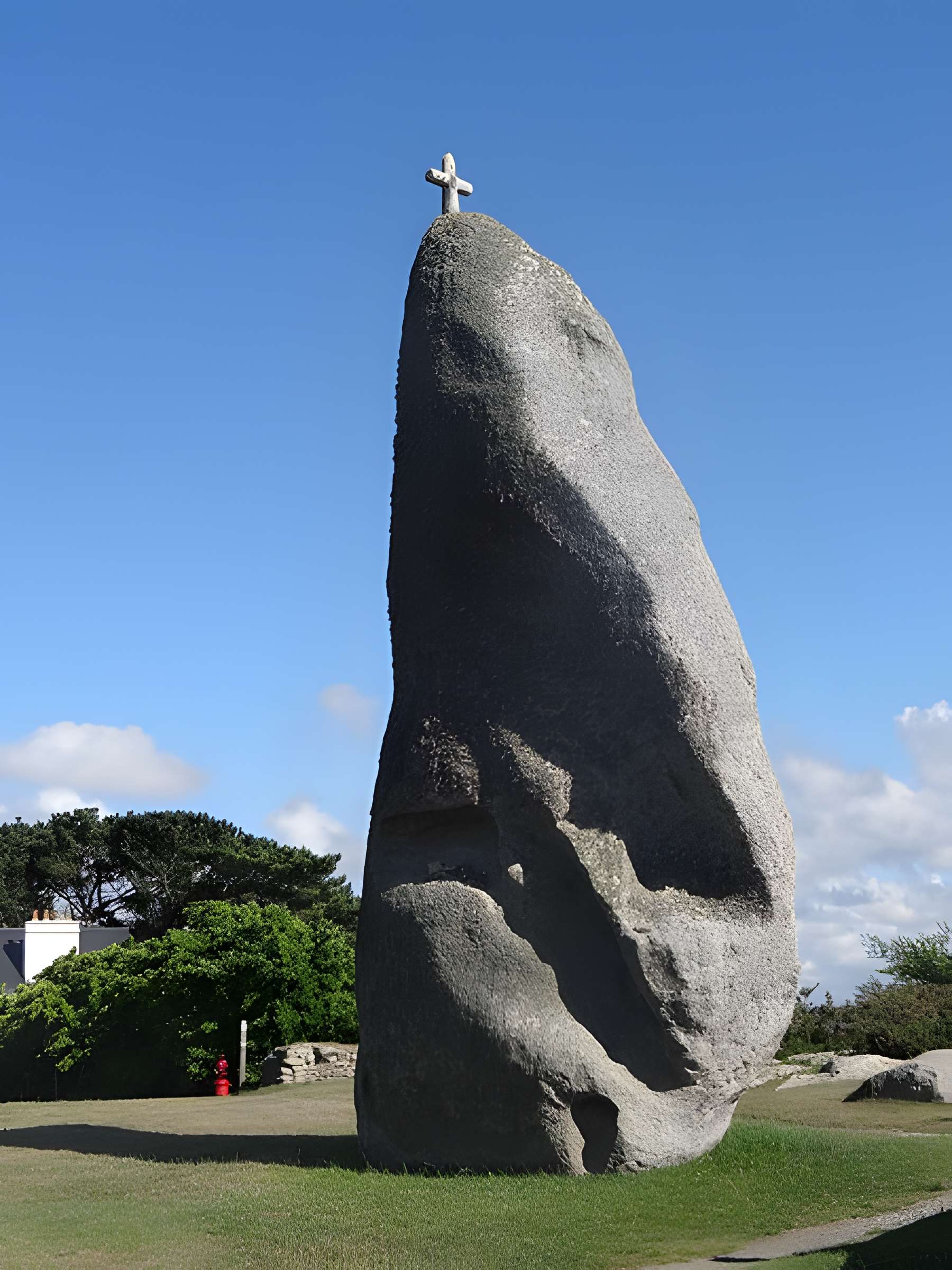 Menhir de Men Marz à Brignogan-Plages