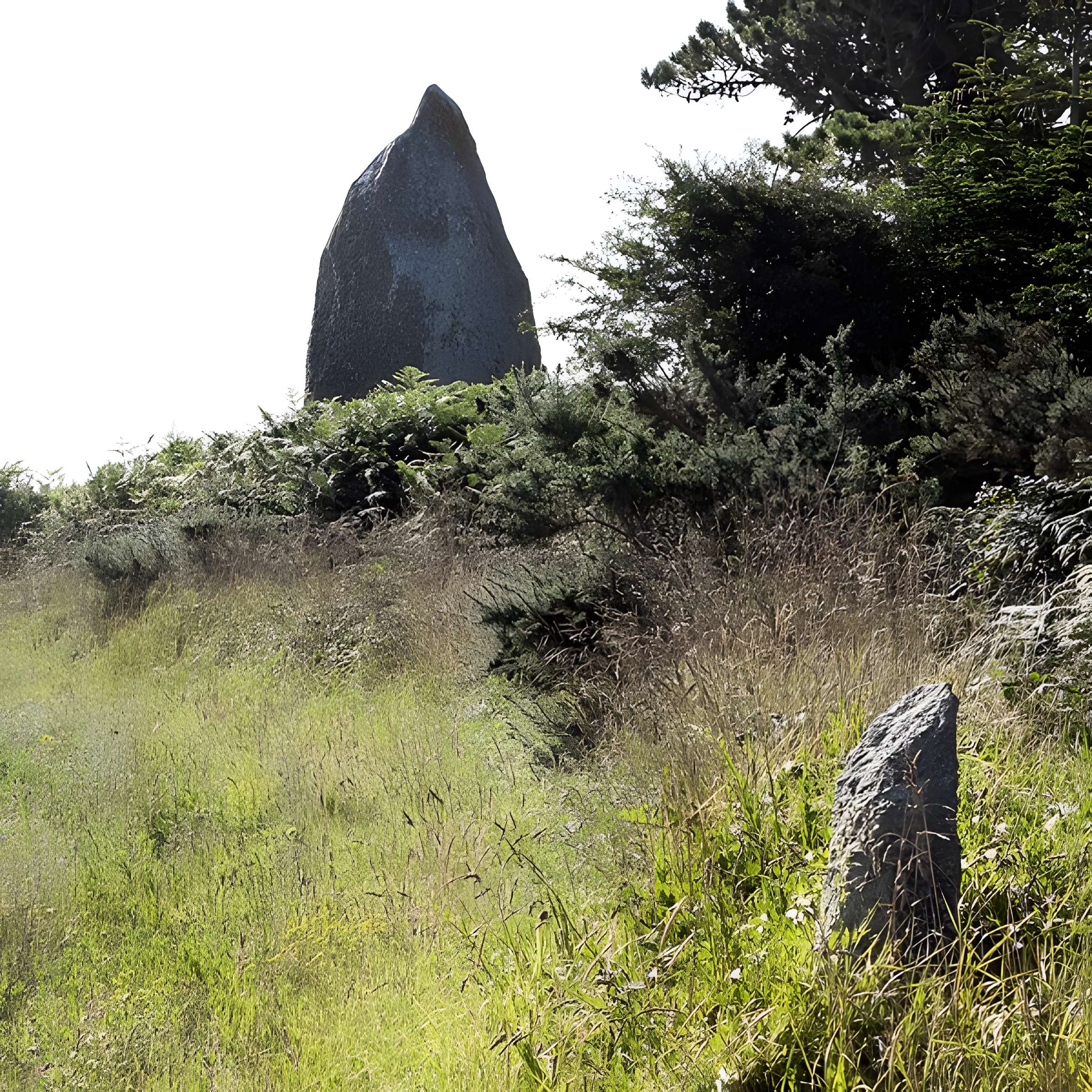 Menhir de Men Marz à Brignogan-Plages