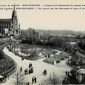 Monument à Jeanne dArc à Bonsecours