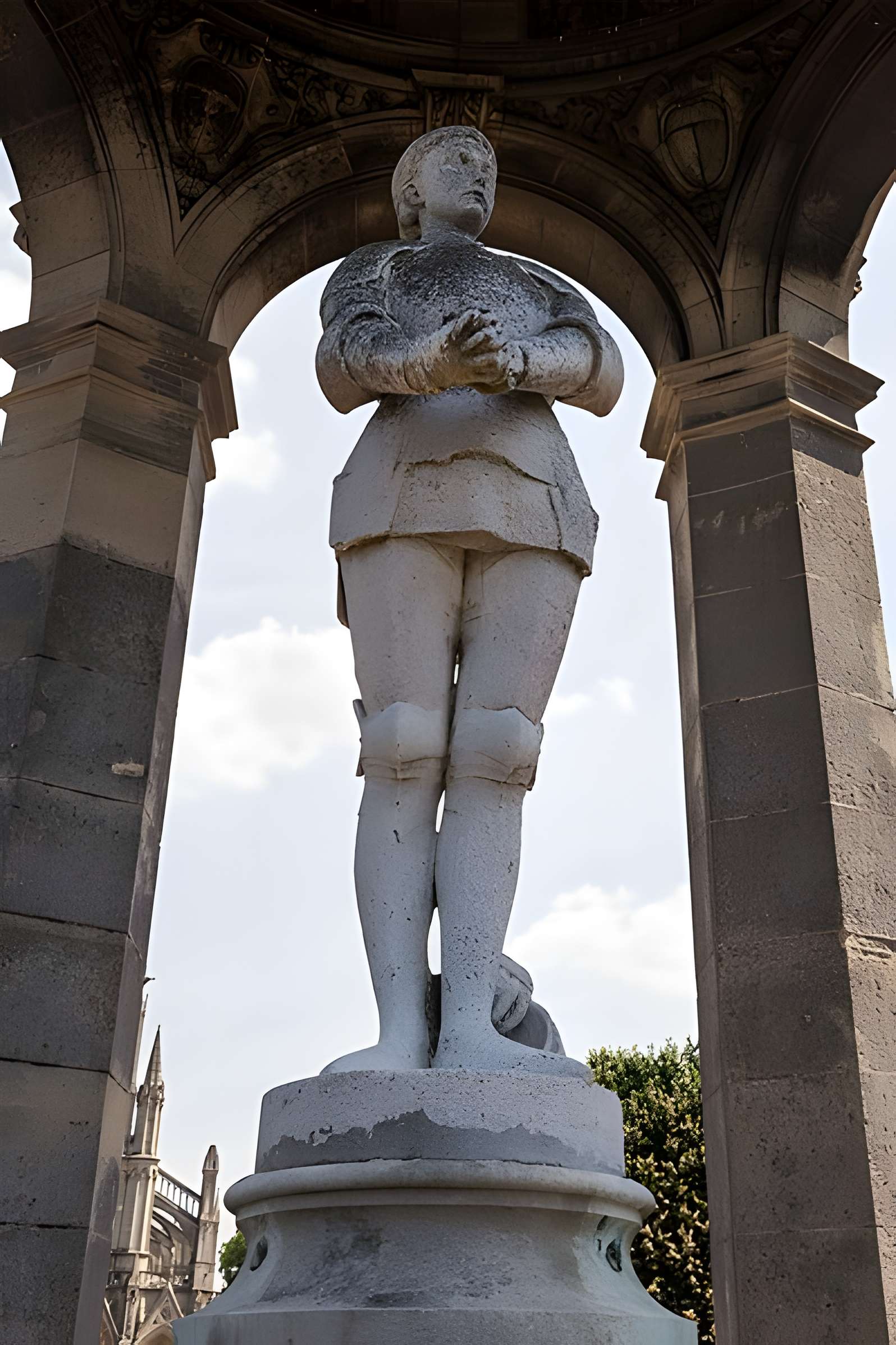 Monument à Jeanne d'Arc à Bonsecours