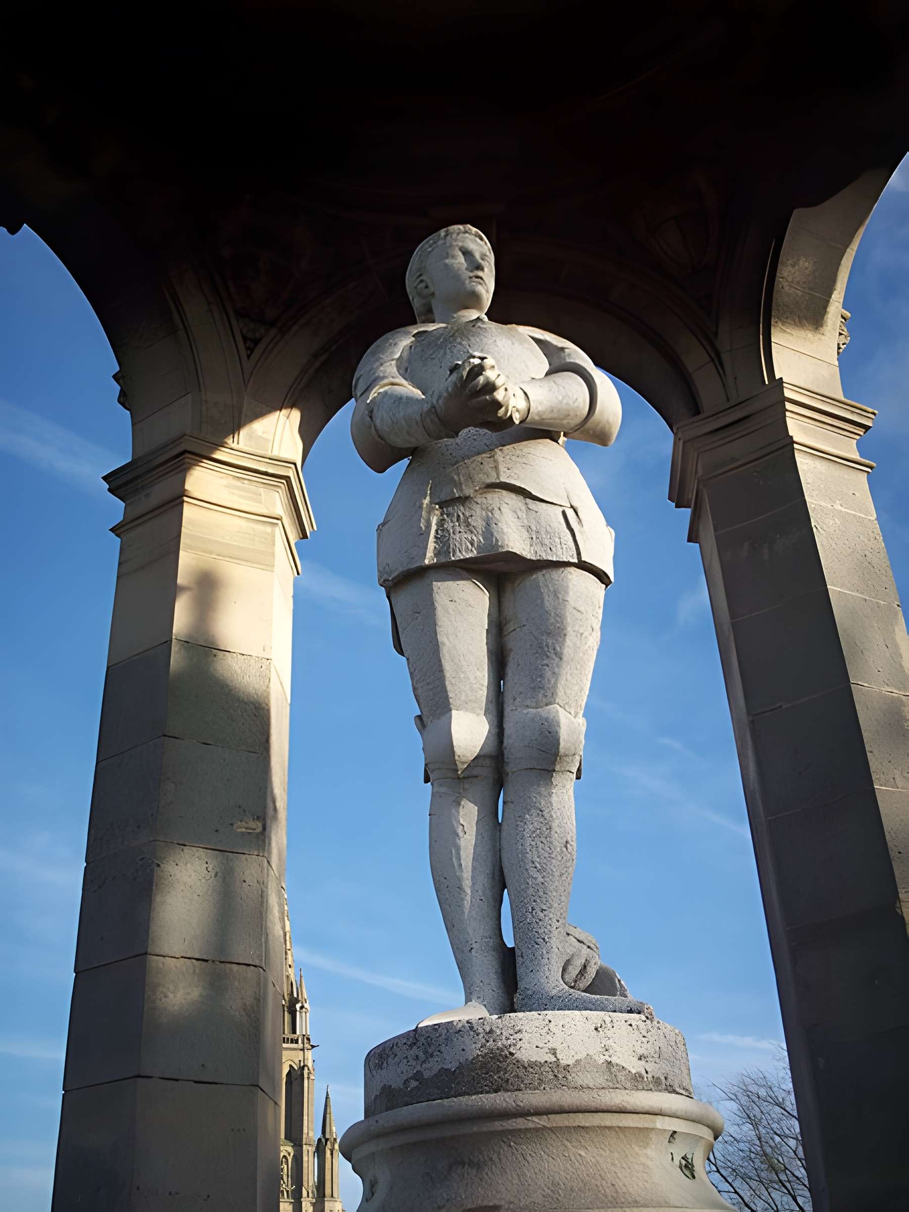 Monument à Jeanne d'Arc à Bonsecours