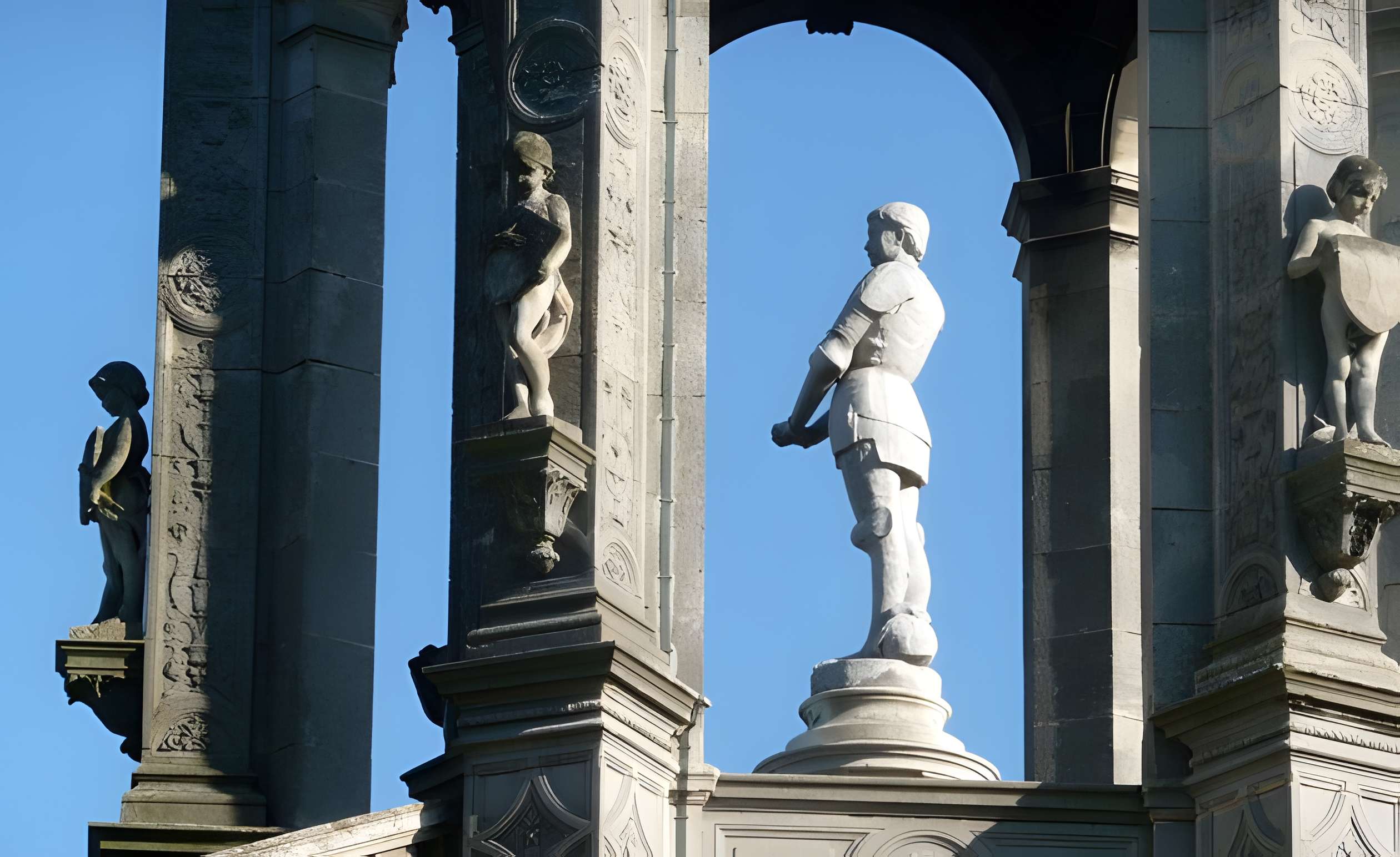 Monument à Jeanne d'Arc à Bonsecours 
