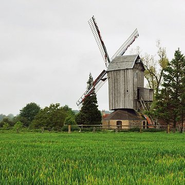 Moulin à vent de lHofland à Houtkerque