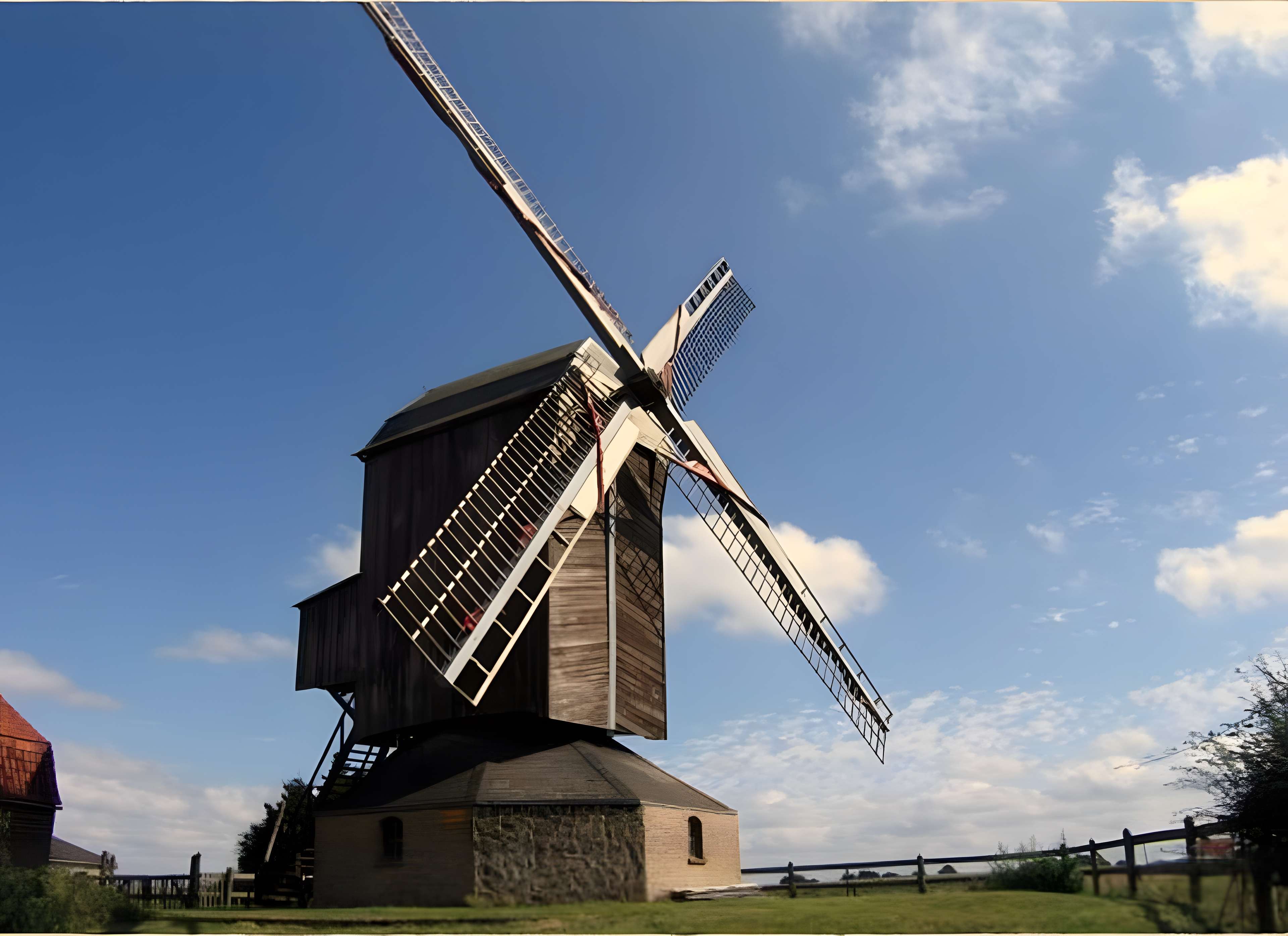 Moulin à vent de l'Hofland à Houtkerque