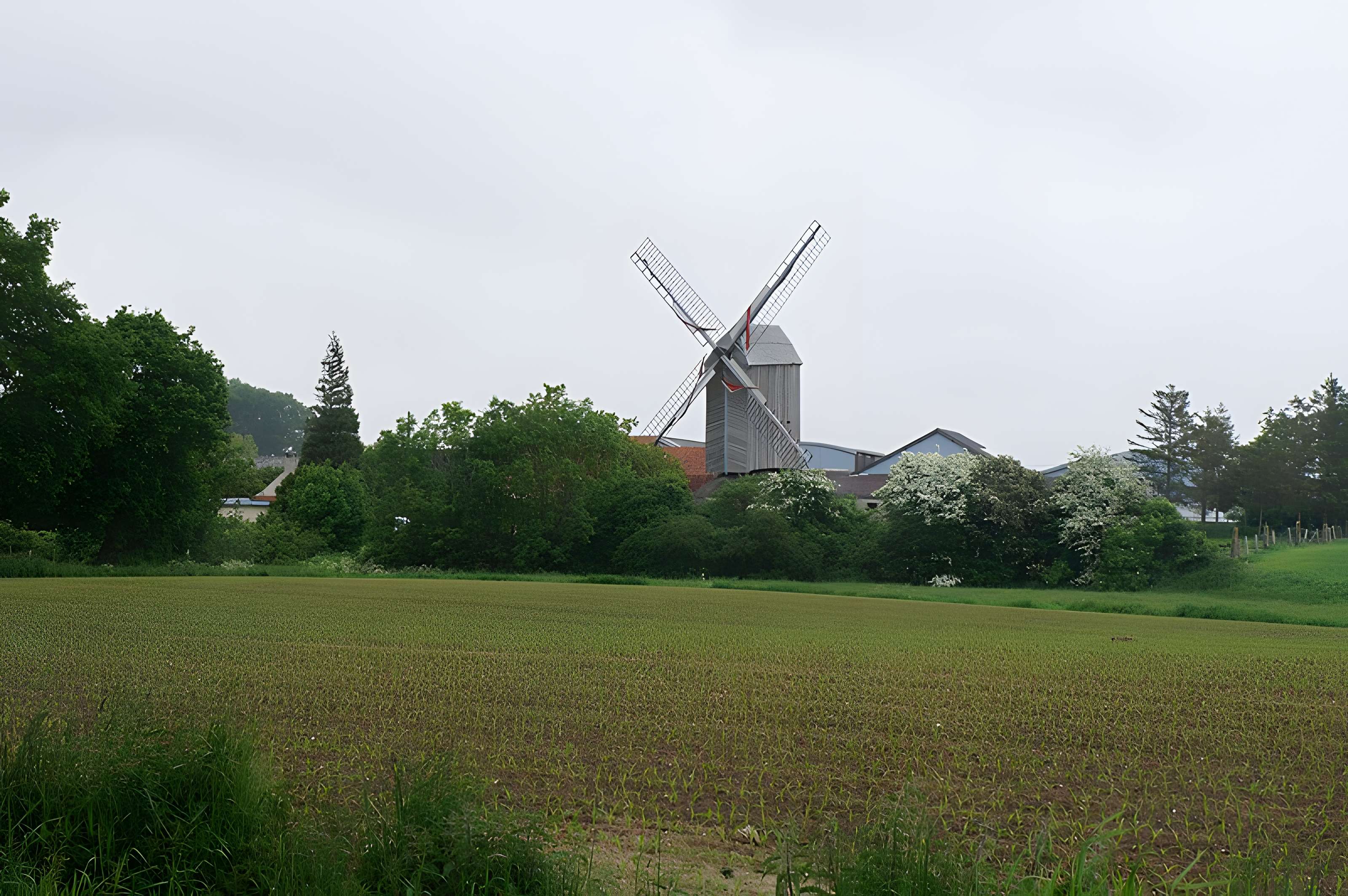 Moulin à vent de l'Hofland à Houtkerque
