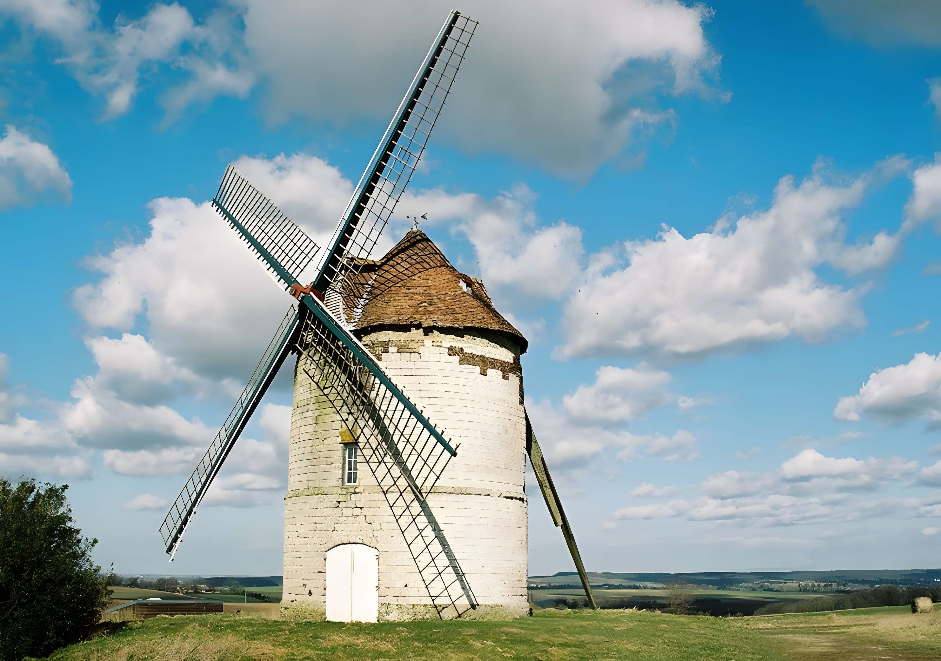Moulin à vent de Nortbécourt à Mentque-Nortbécourt