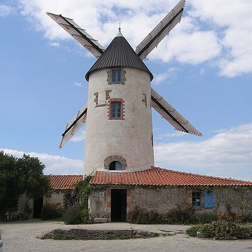 Moulin à vent de Rairé à Sallertaine