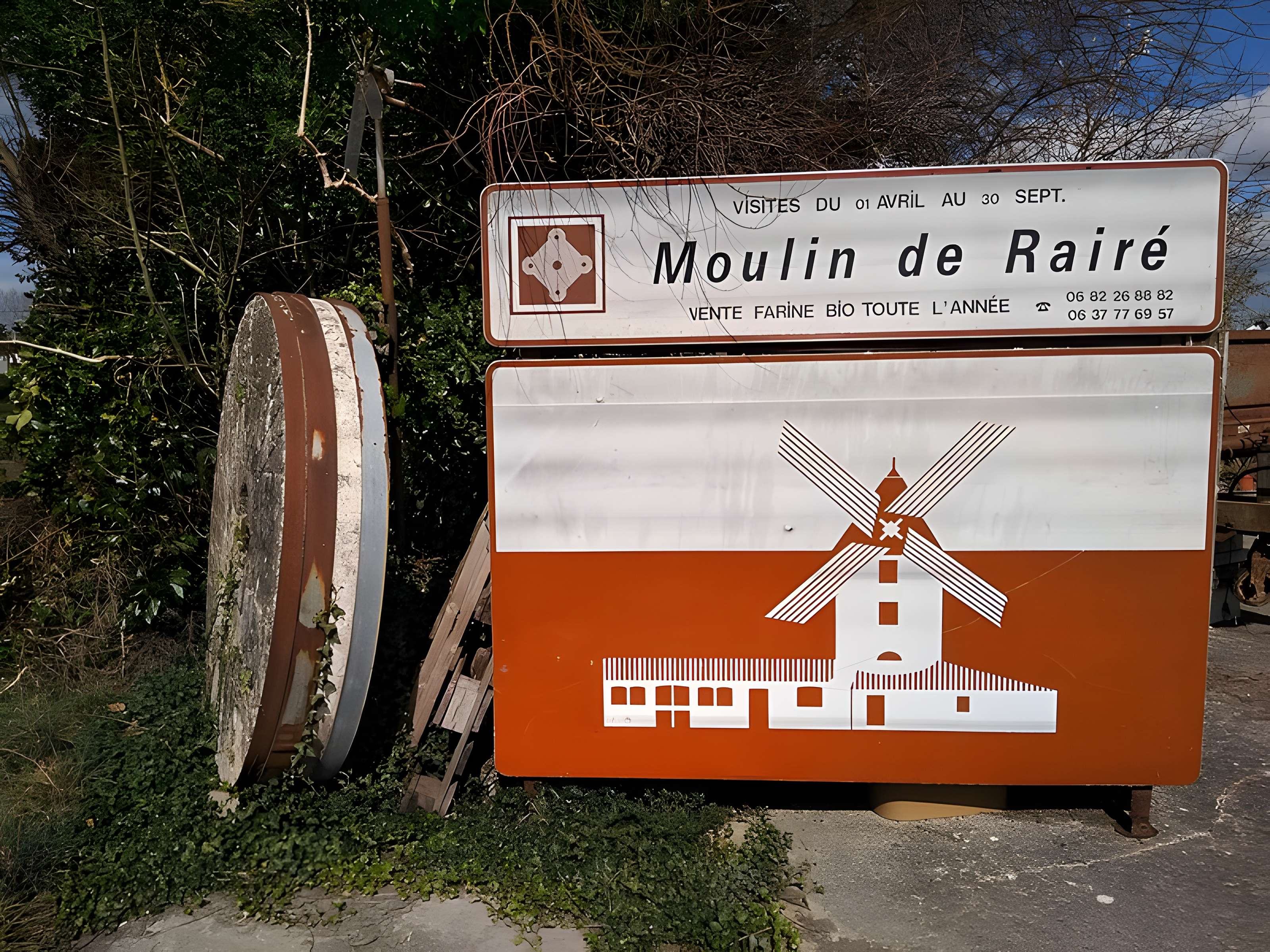 Moulin à vent de Rairé à Sallertaine