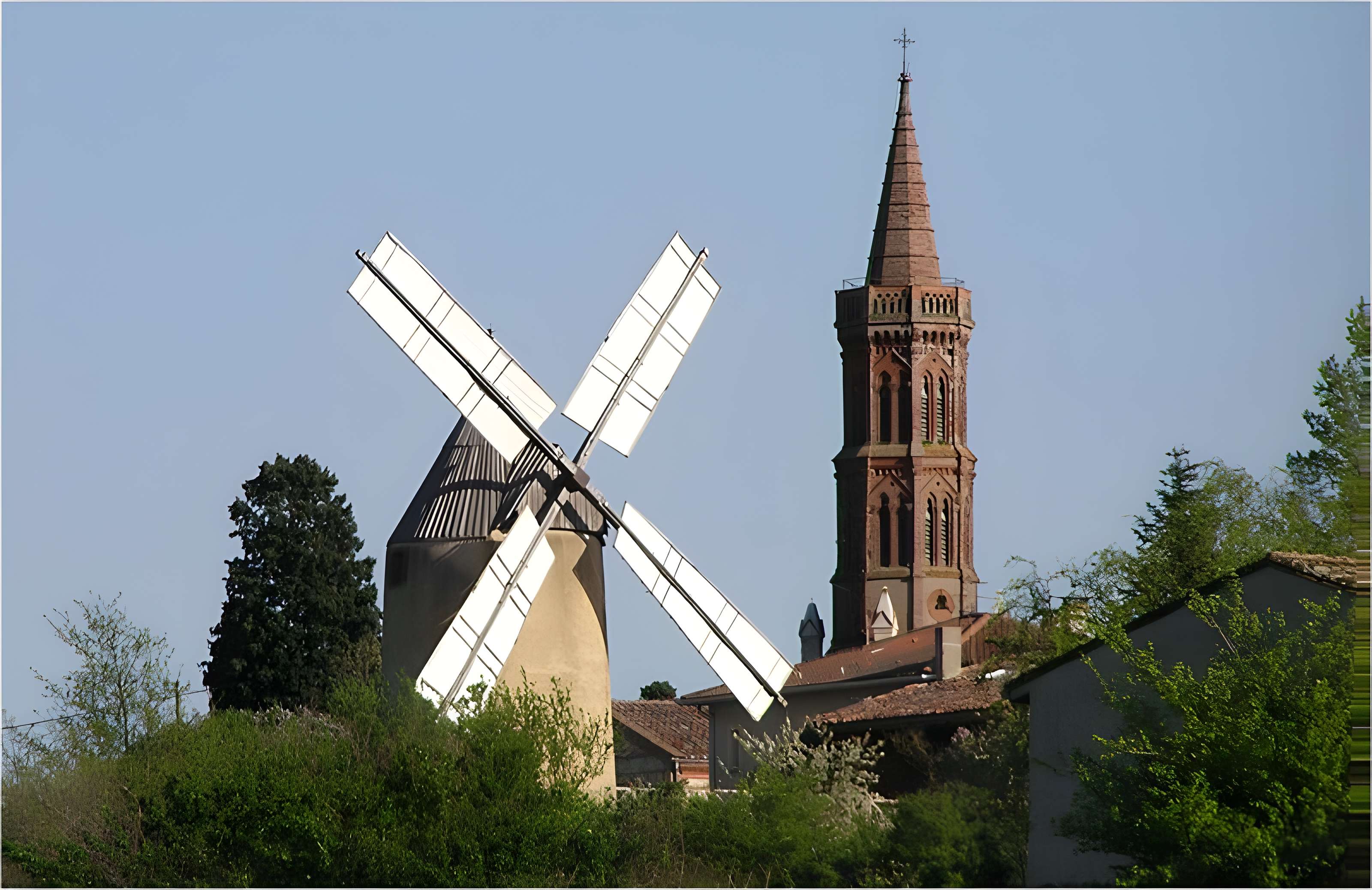 Moulin à vent de Vignasse à Montbrun-Lauragais
