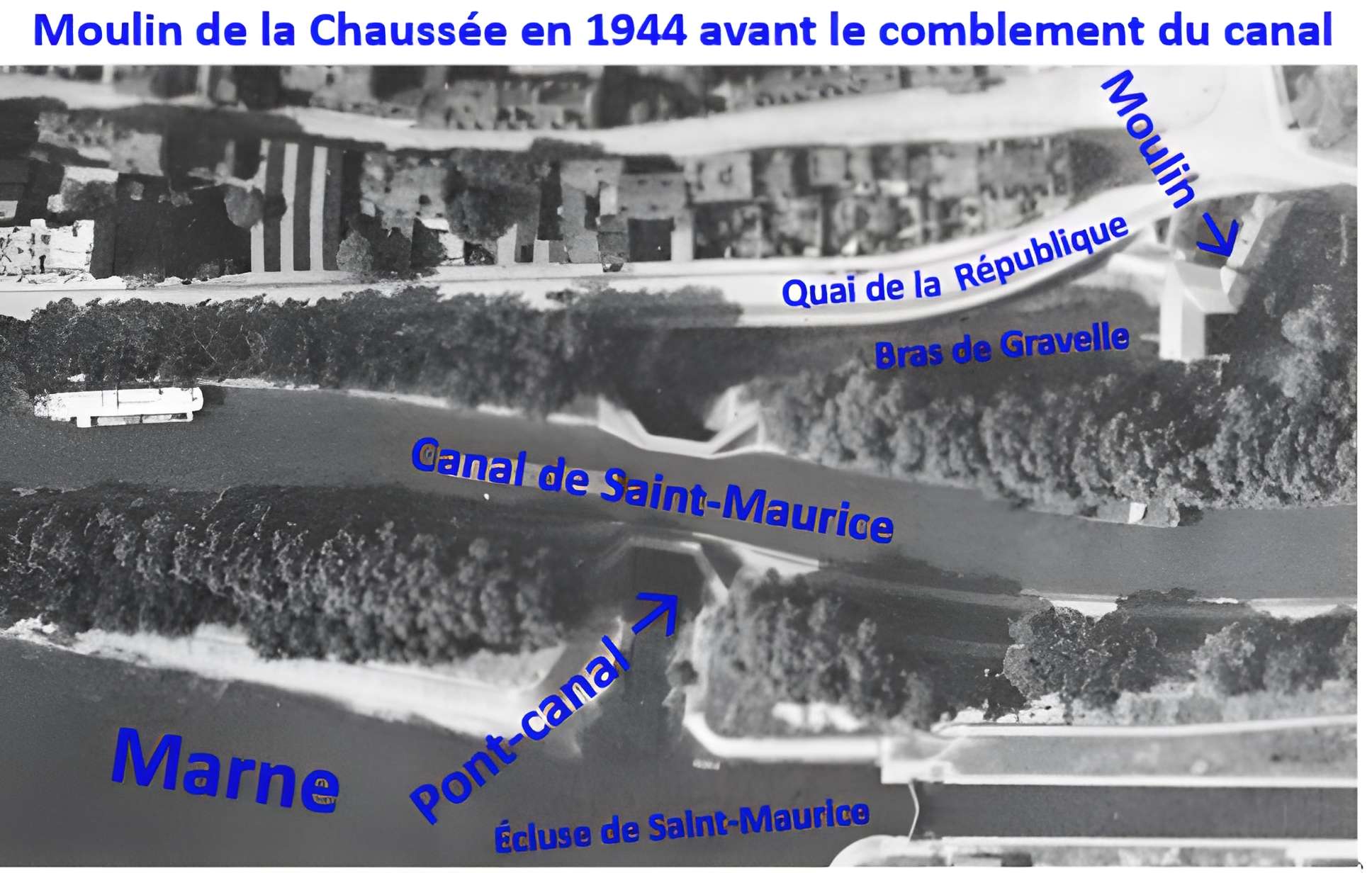 Moulin de la Chaussée à Saint-Maurice