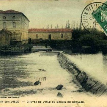Moulin du Barrage à Porchères
