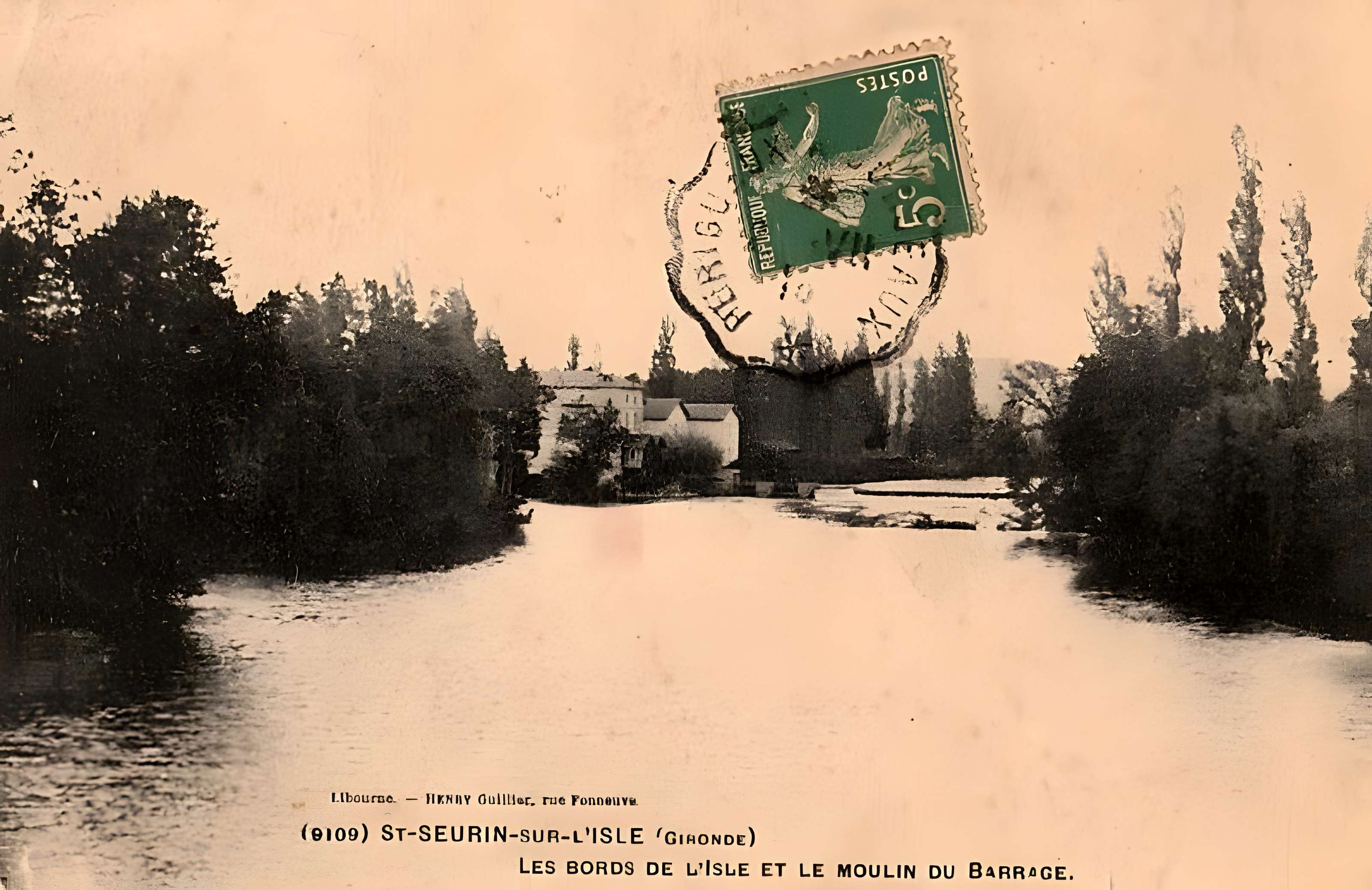 Moulin du Barrage à Porchères