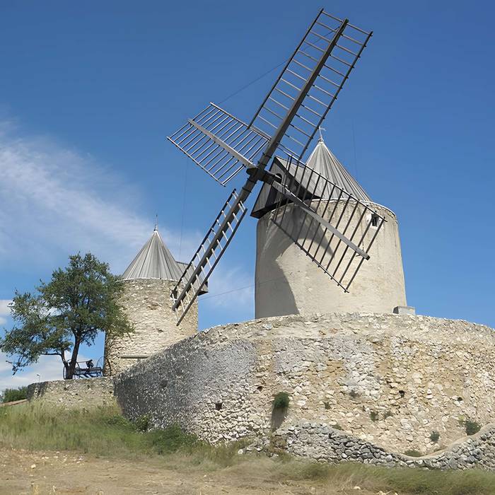 Photo de Moulins à vent de Régusse