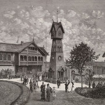 Pavillon de la Suède et de la Norvège à Courbevoie