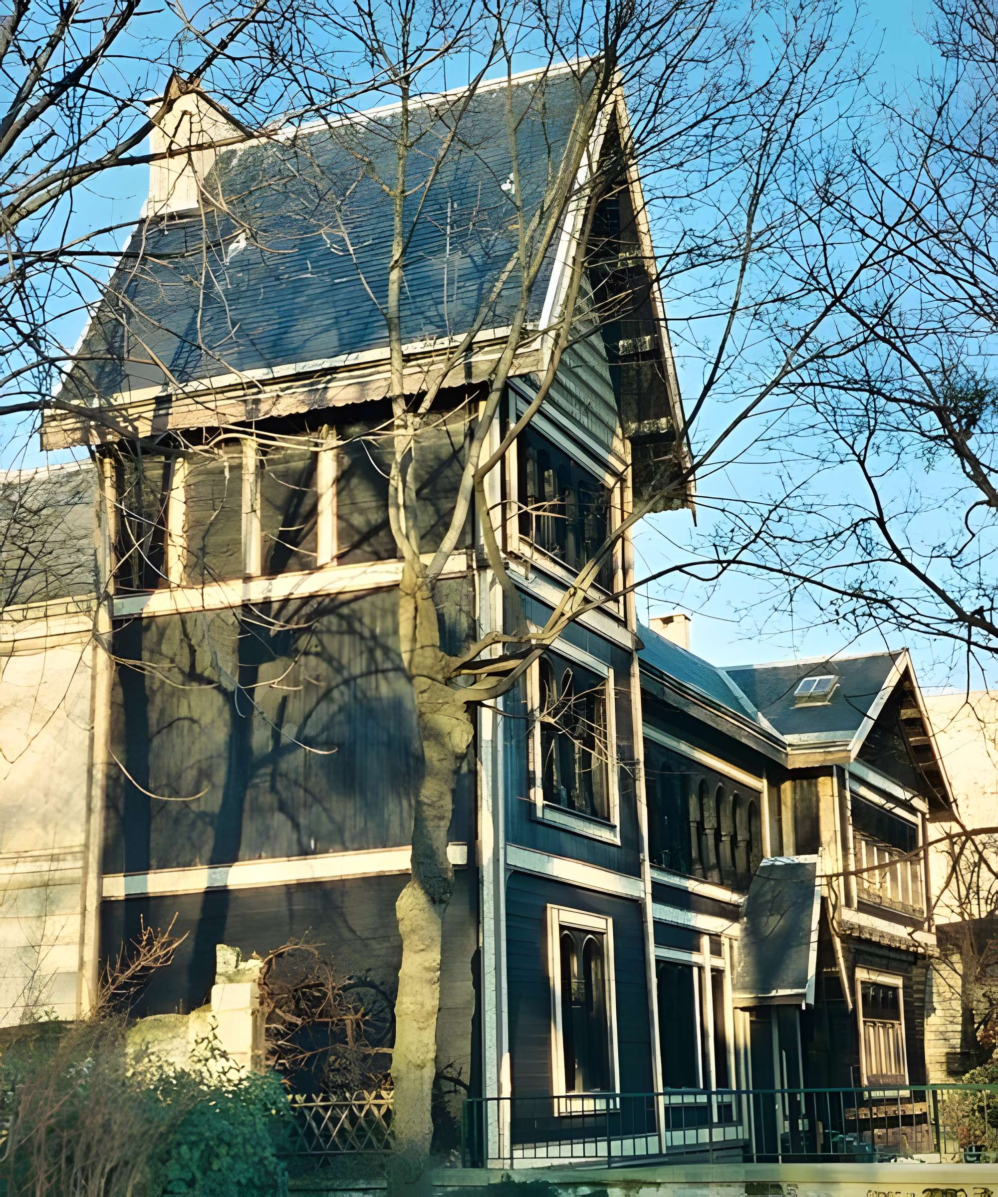 Pavillon de la Suède et de la Norvège à Courbevoie 