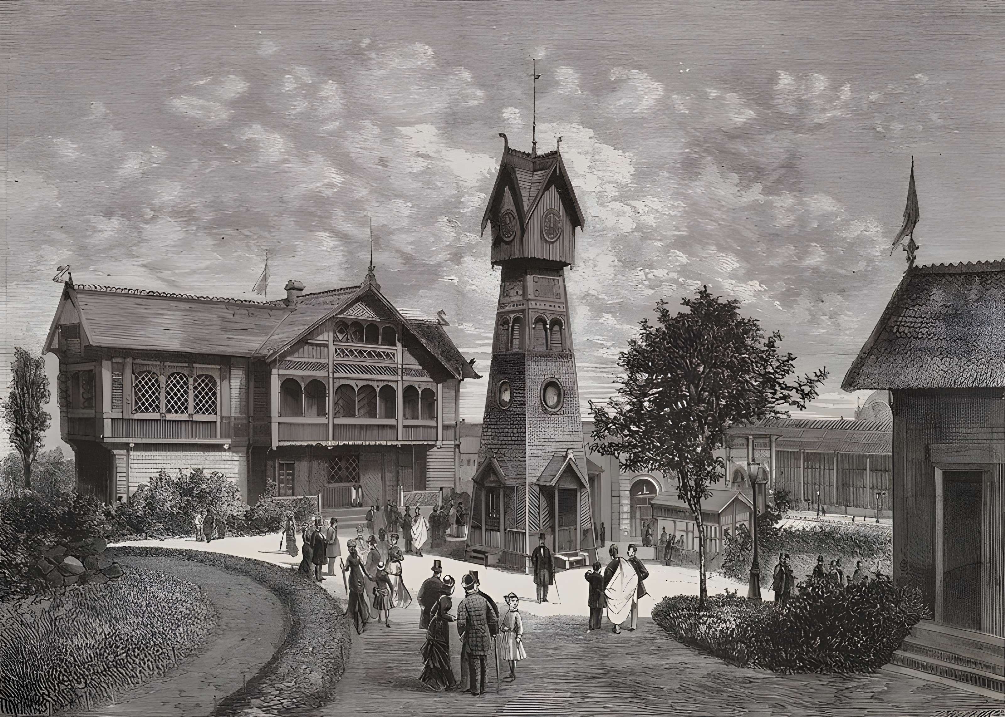 Pavillon de la Suède et de la Norvège à Courbevoie