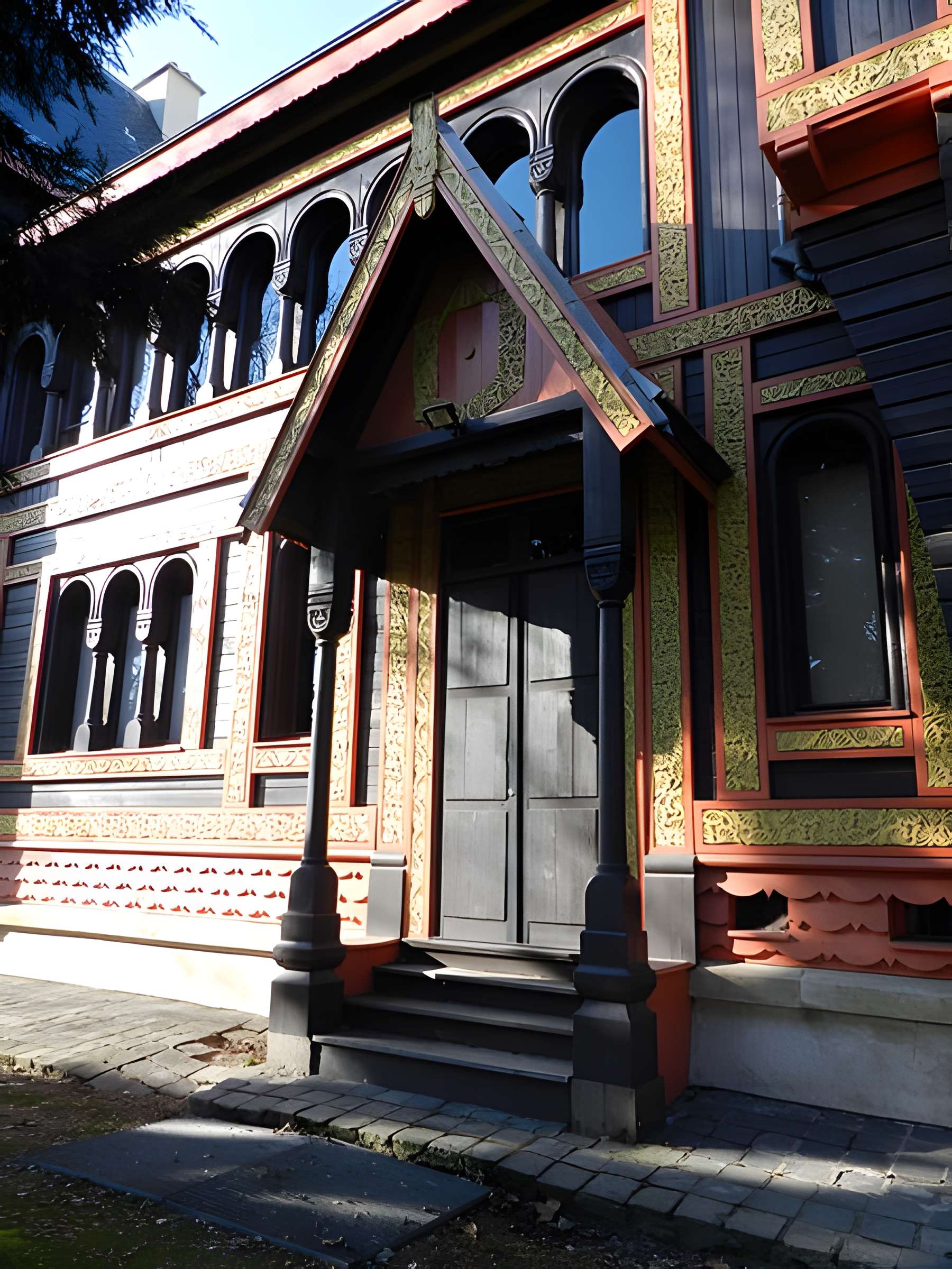 Pavillon de la Suède et de la Norvège à Courbevoie