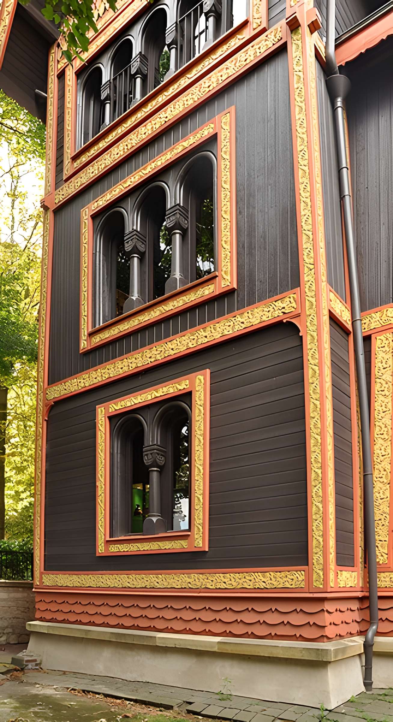 Pavillon de la Suède et de la Norvège à Courbevoie