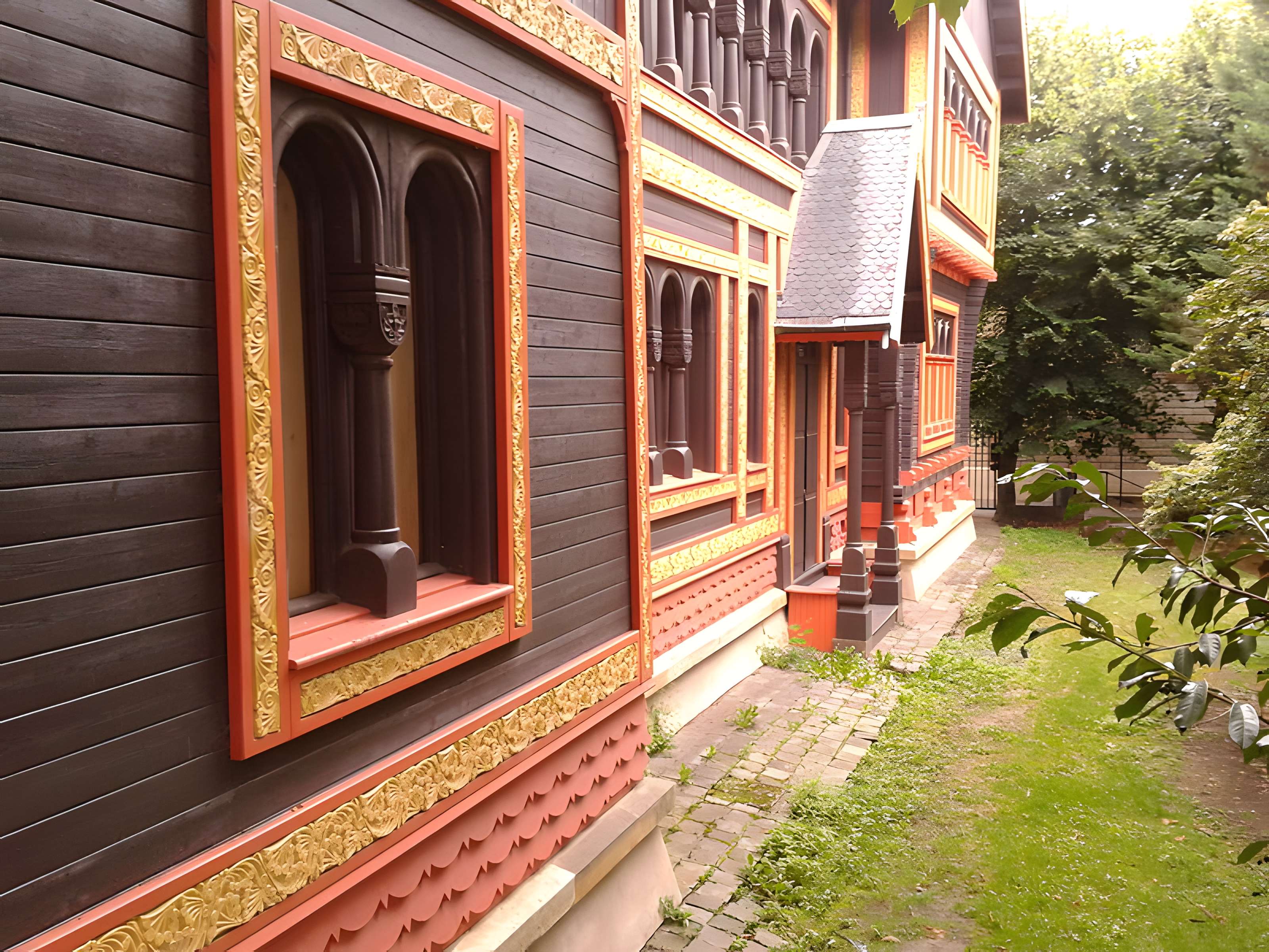 Pavillon de la Suède et de la Norvège à Courbevoie